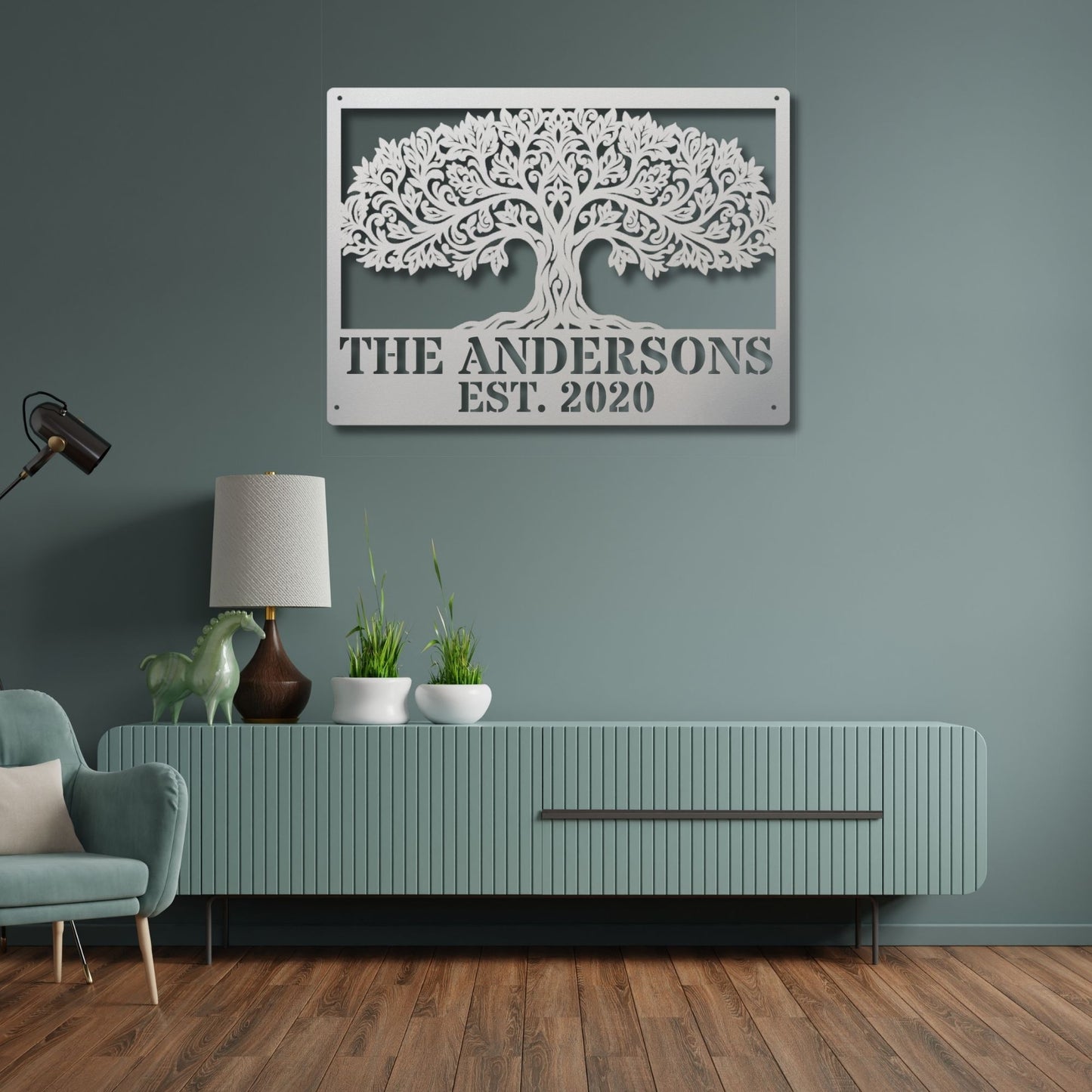 Custom Tree of Life Metal Wall Art, Tree Wall Decor, Metal Tree Art, Nature Wall Art, Rustic Home Decor, Personalized Metal Wall Hanging