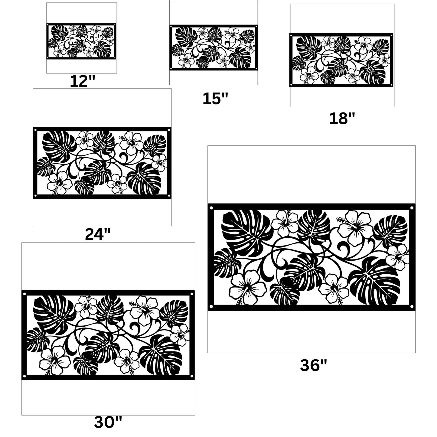 Floral Metal Sign, Flower Metal Wall Art, Garden Metal Sign, Rustic Farmhouse Decor, Botanical Wall Art