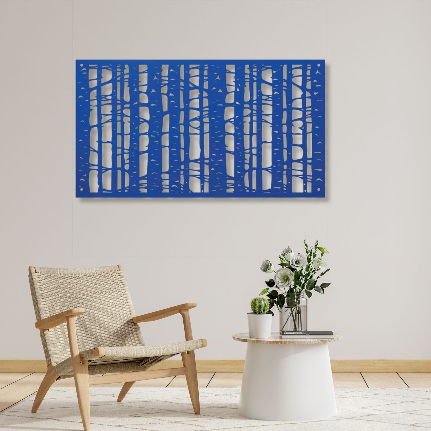 Birch Tree Metal Art Decor, Metal Wall Art, Rustic Home Decor, Nature Wall Art, Woodland Decor, Forest Farmhouse Wall Hanging, Gift Idea