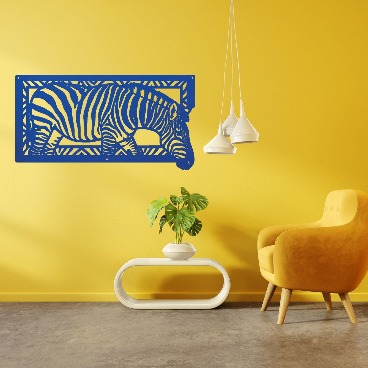 Abstract Zebra Metal Sign, Zebra Wall Art, Safari Decor, Animal Metal Wall Art, Modern Home Decor, African Wall Decor, Zebra Decoration