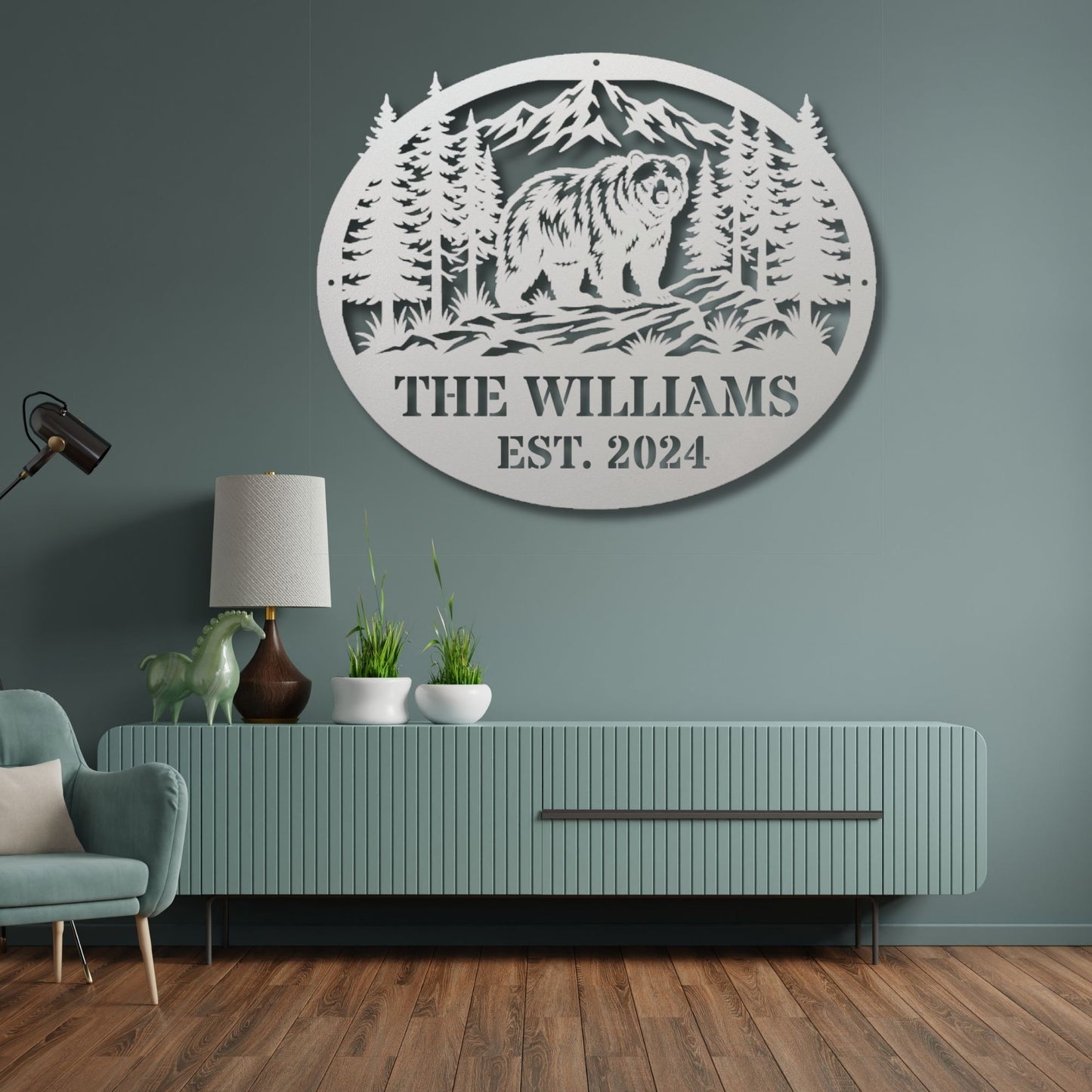 Personalized Family Name Cabin Sign, Custom Cabin Sign, Lake House Sign, Rustic Cabin Decor, Wooden Family Name Sign, Cabin Gift