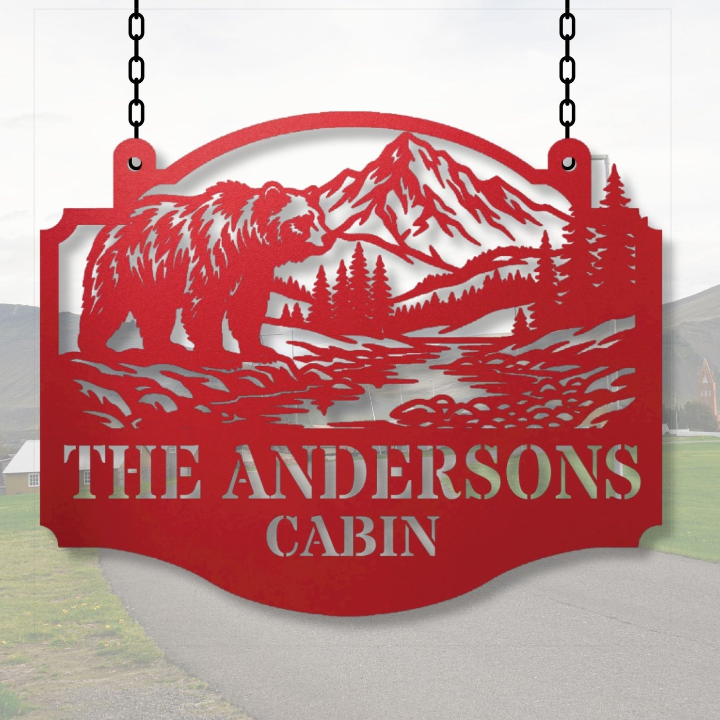Custom lake house sign, personalized lake sign, lake house decor, rustic cabin sign, beach house gift, custom wood sign, lake home