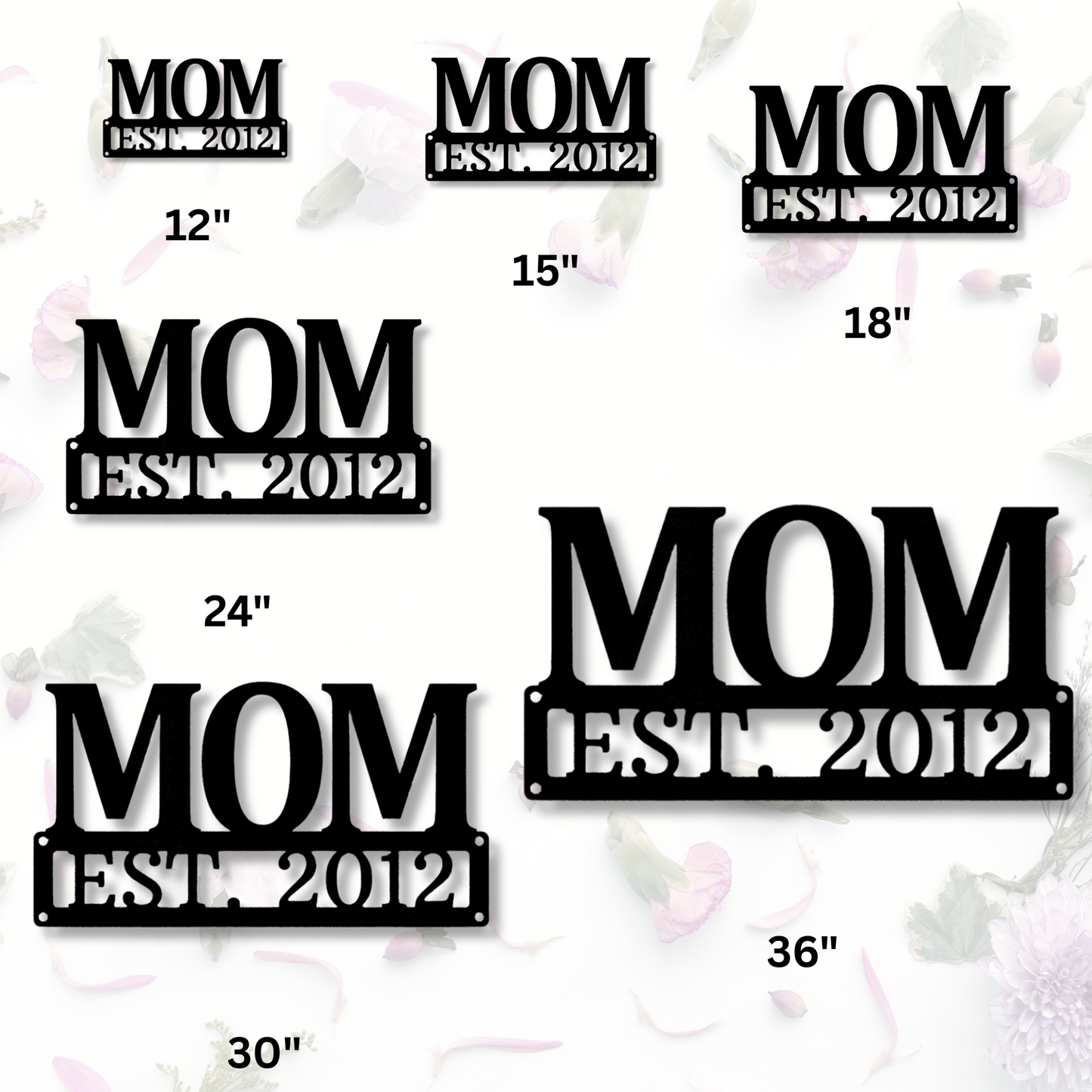 Custom Mother's Day Plaque Metal Sign, Personalized Mother's Day Gift For Amazing Mom, Home Wall Decor, Birthday Gift From Daughter, Daughter To Mother Gift.