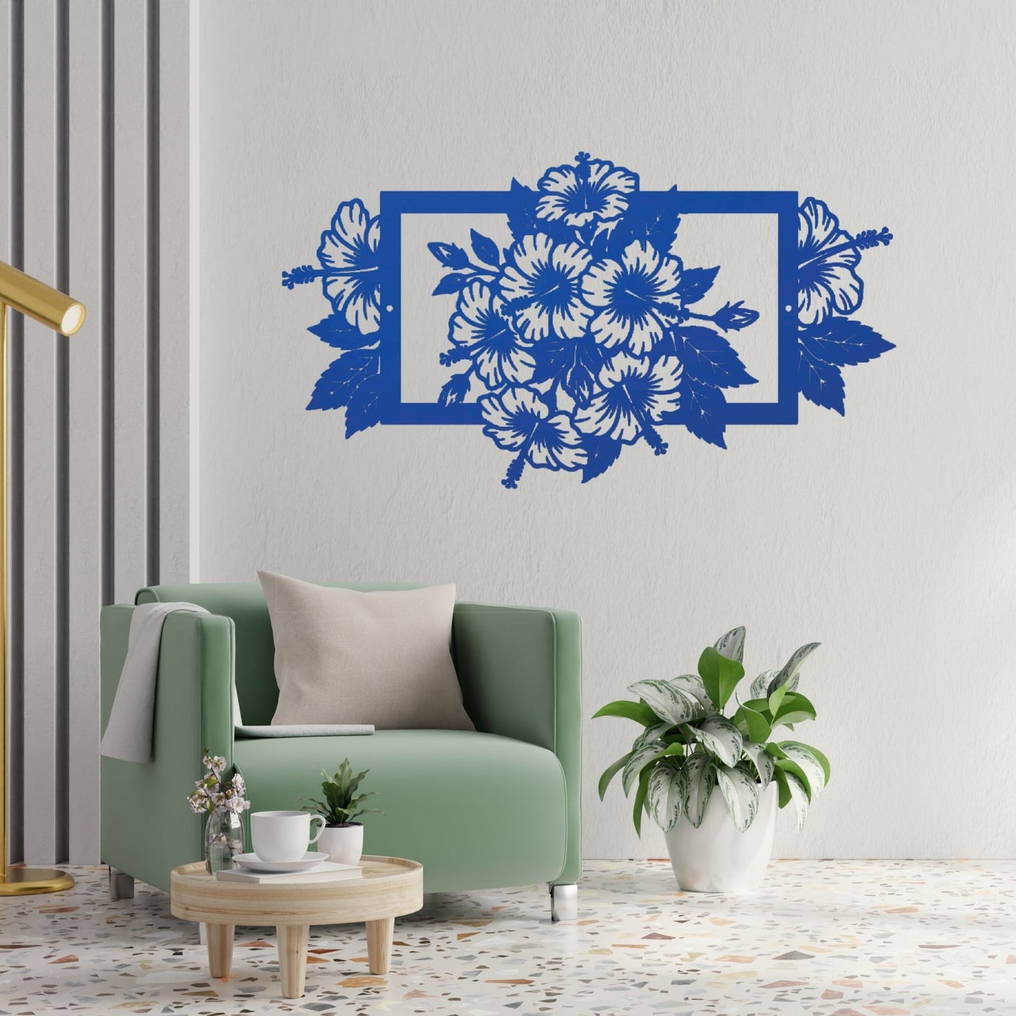 Wildflower Metal Wall Art, Floral Wall Decor, Botanical Art, Nature Wall Art, Farmhouse Rustic Decor, Garden Flower Gift for Her