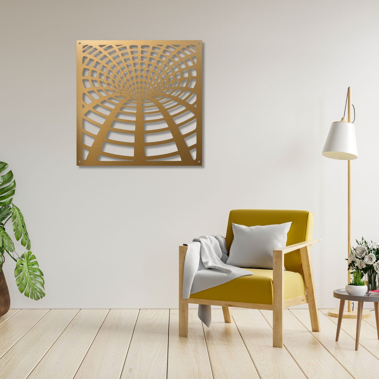 Vortex Geometric Metal Wall Art, Geometric Wall Art, Modern Metal Wall Decor, Abstract Metal Sign, Contemporary Home Decor Gift