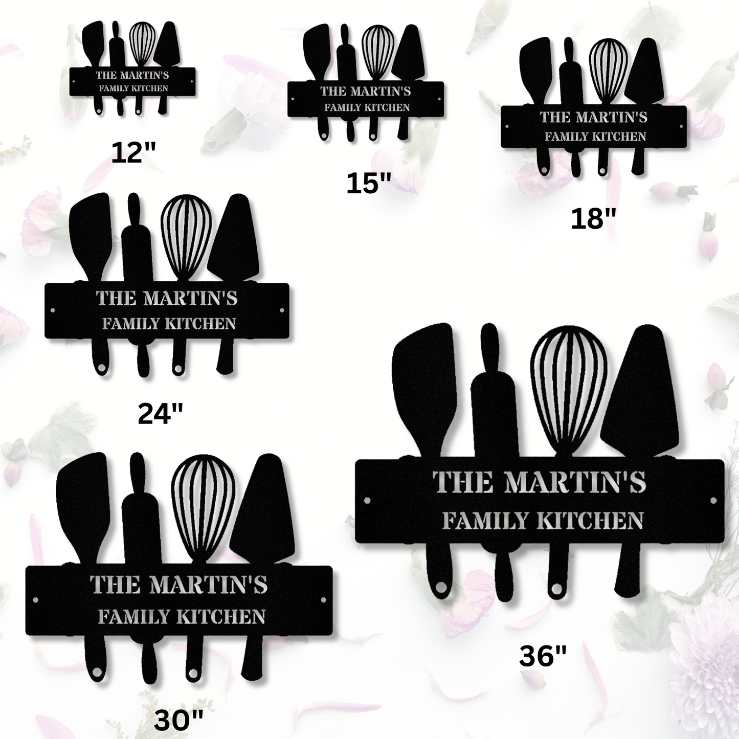 Personalized Kitchen Metal Sign, Custom Name Kitchen Sign, Kitchen Signs Decor,  Nana's Kitchen, Mother's Day Gift, Kitchen Wall Sign