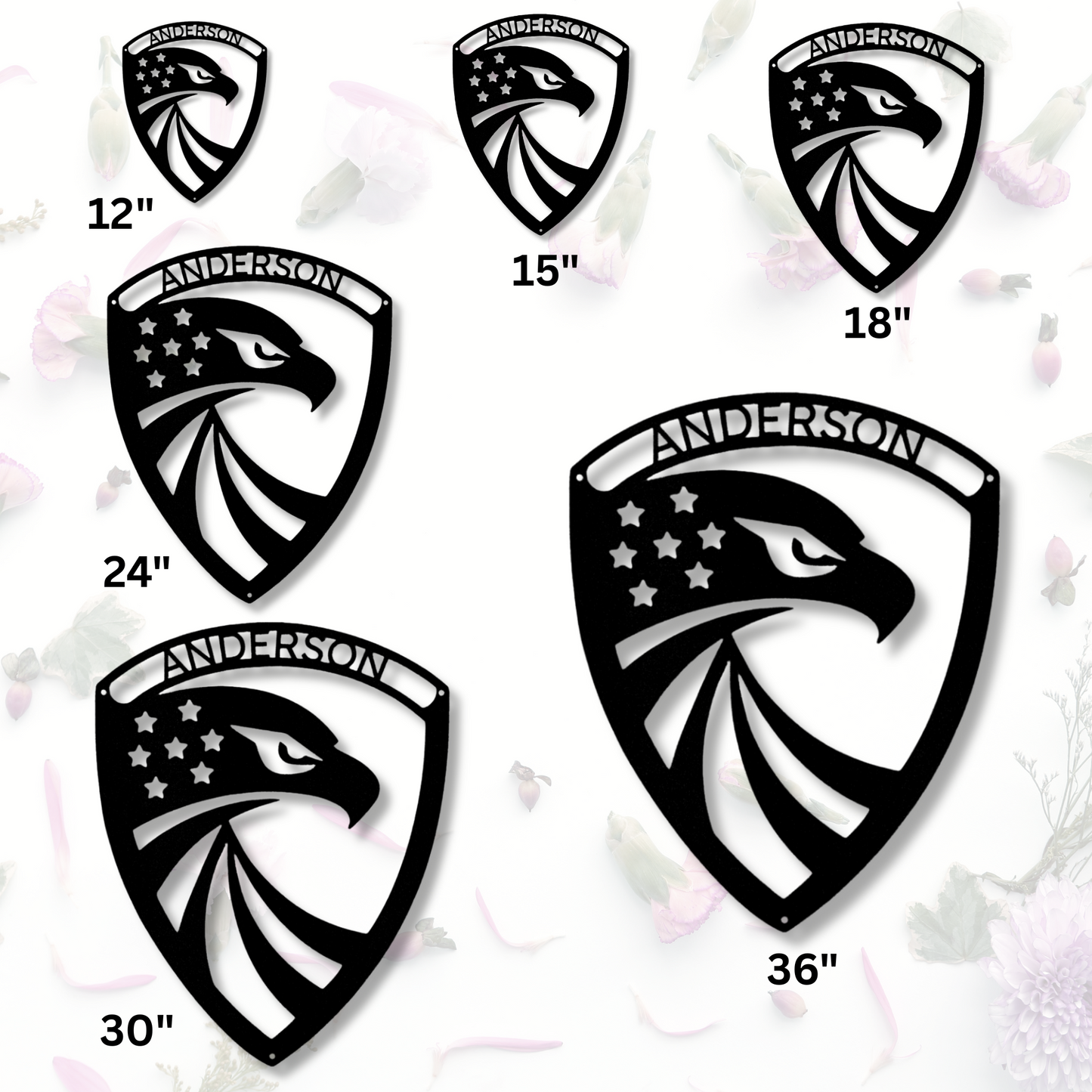 Eagle Metal Sign, Personalized Eagle Wall Art, American Flag Eagle Sign, Custom Metal Decor, Personalized Sign, Patriotic Veteran Gifts