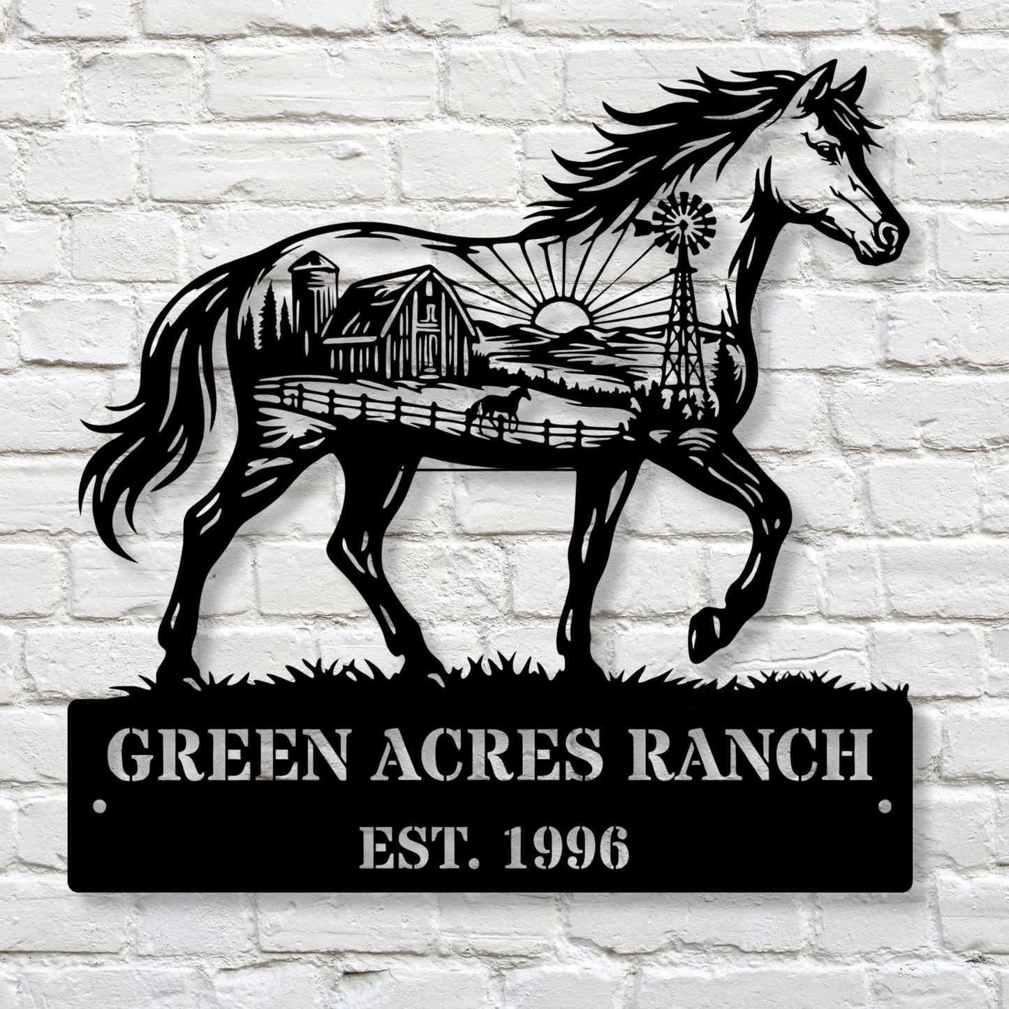 Personalized ranch sign, Custom ranch name sign, Farm sign, Rustic ranch decor, Country home sign