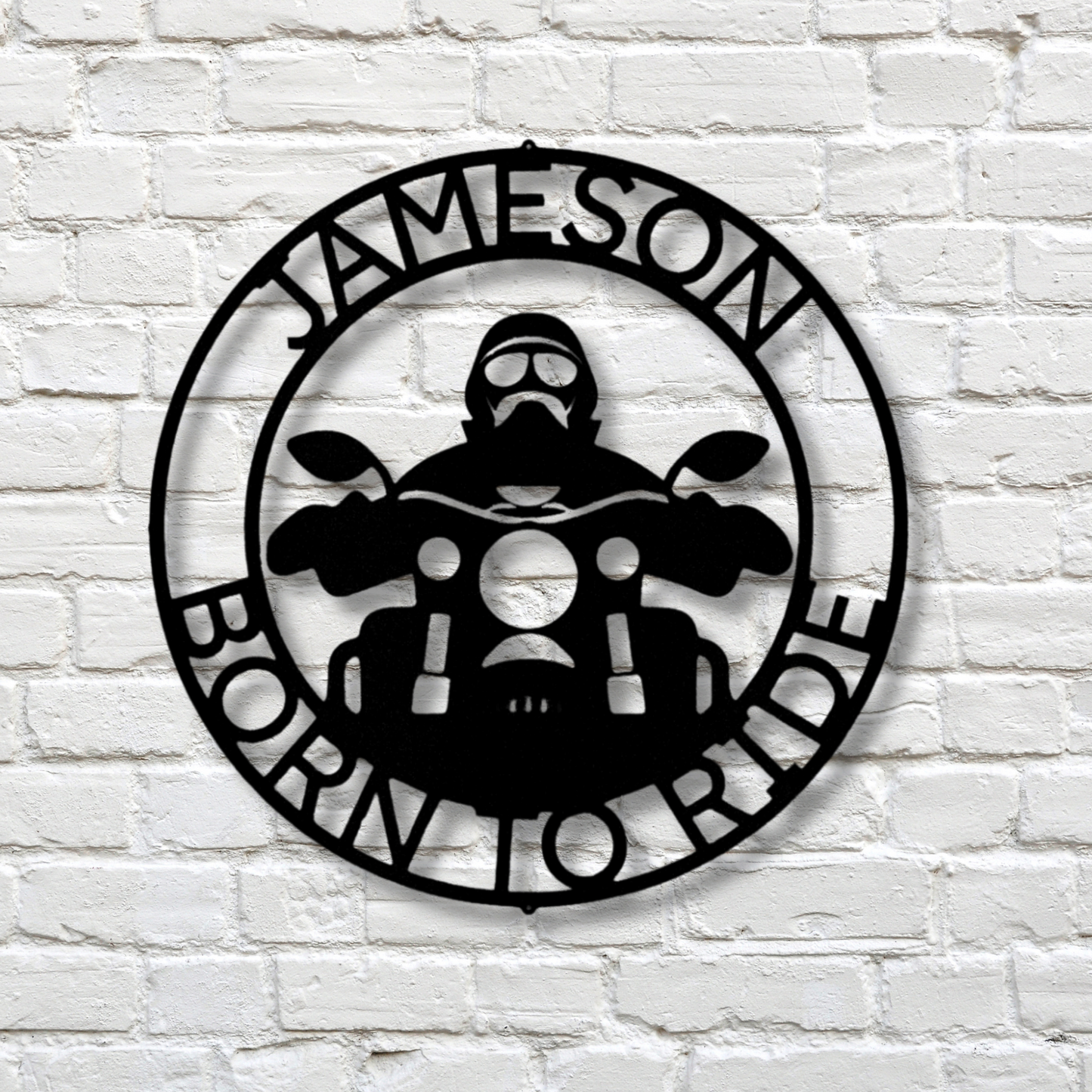 Motorcycle 5 Metal Sign