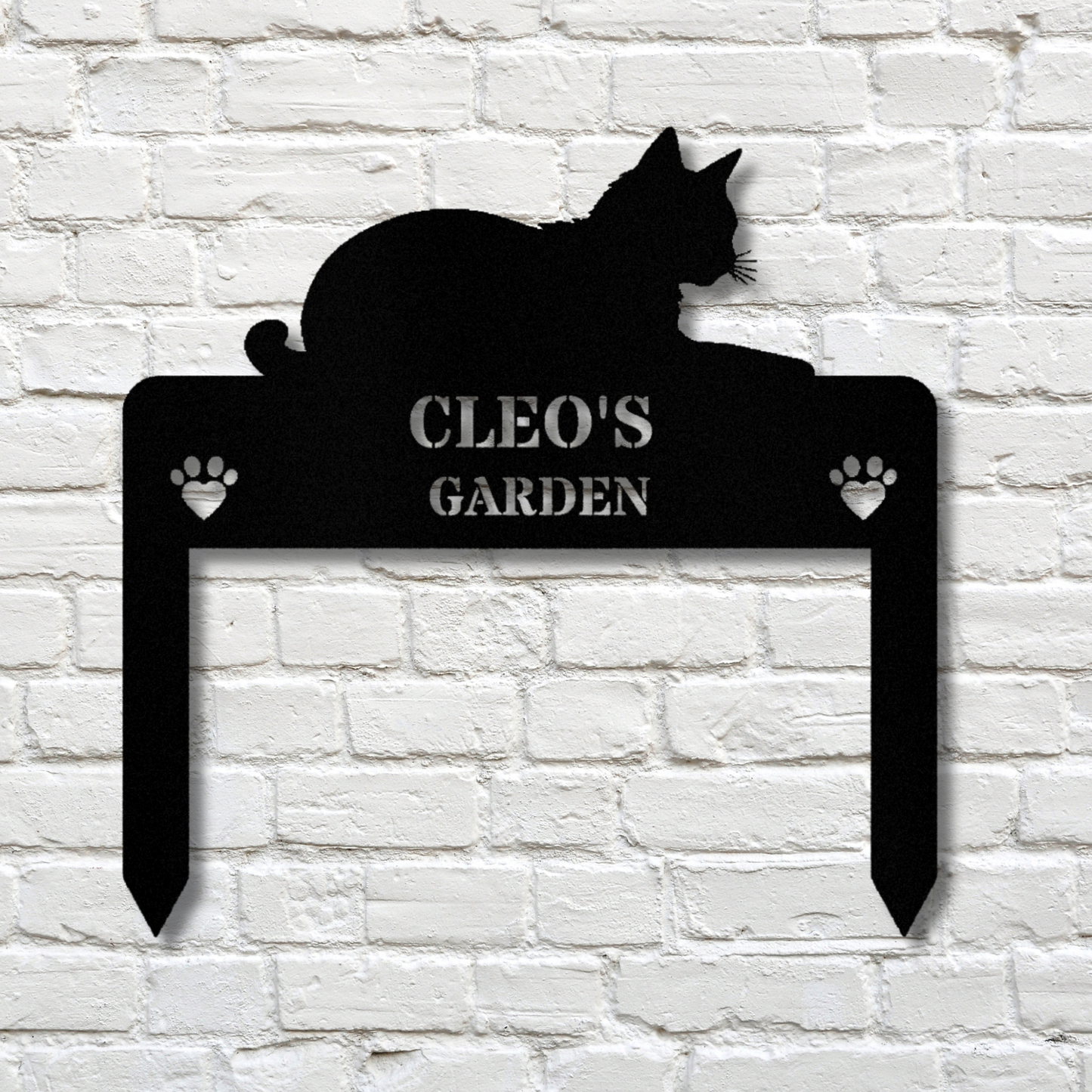 Cat Garden Stake 2