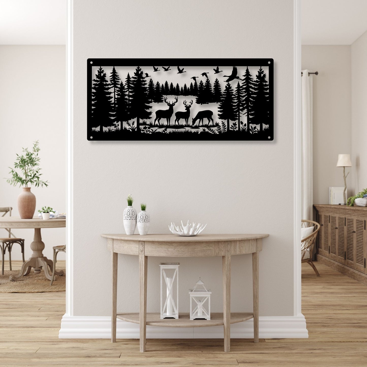 Elk wall art decor, elk print, wildlife wall art, rustic cabin decor, nature art, lodge decoration, animal art, hunting gift
