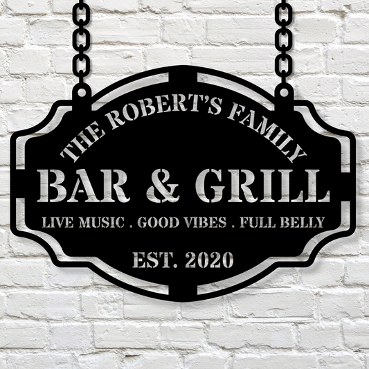 Personalized Pool Sign, Custom Metal Wall Art, Backyard Decor, Grill Sign for Outdoor, Pool Area Decoration, Xmas Gifts Ideas