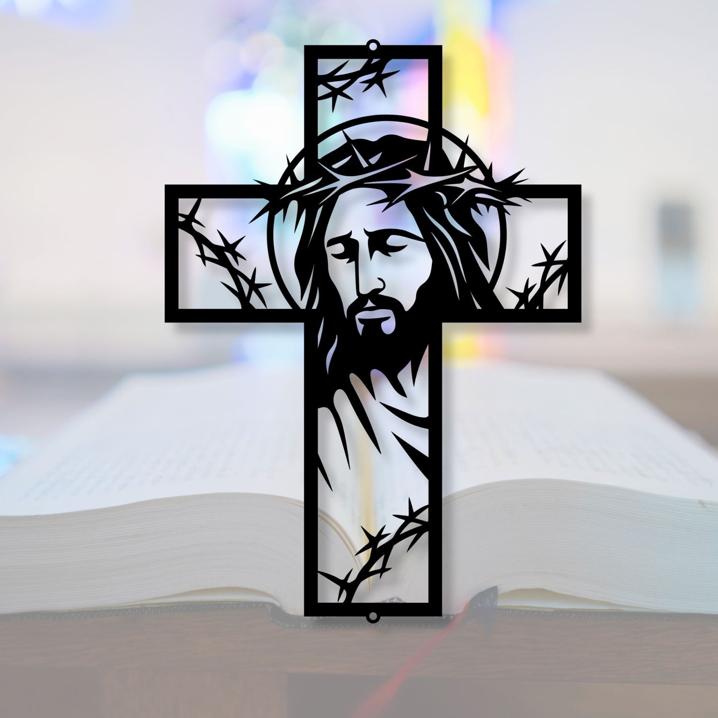 Jesus Christ Wall Art Signs, Christian Home Decor, Religious Wall Art, Faith Gifts, Scripture Decor, Spiritual Wall Signs