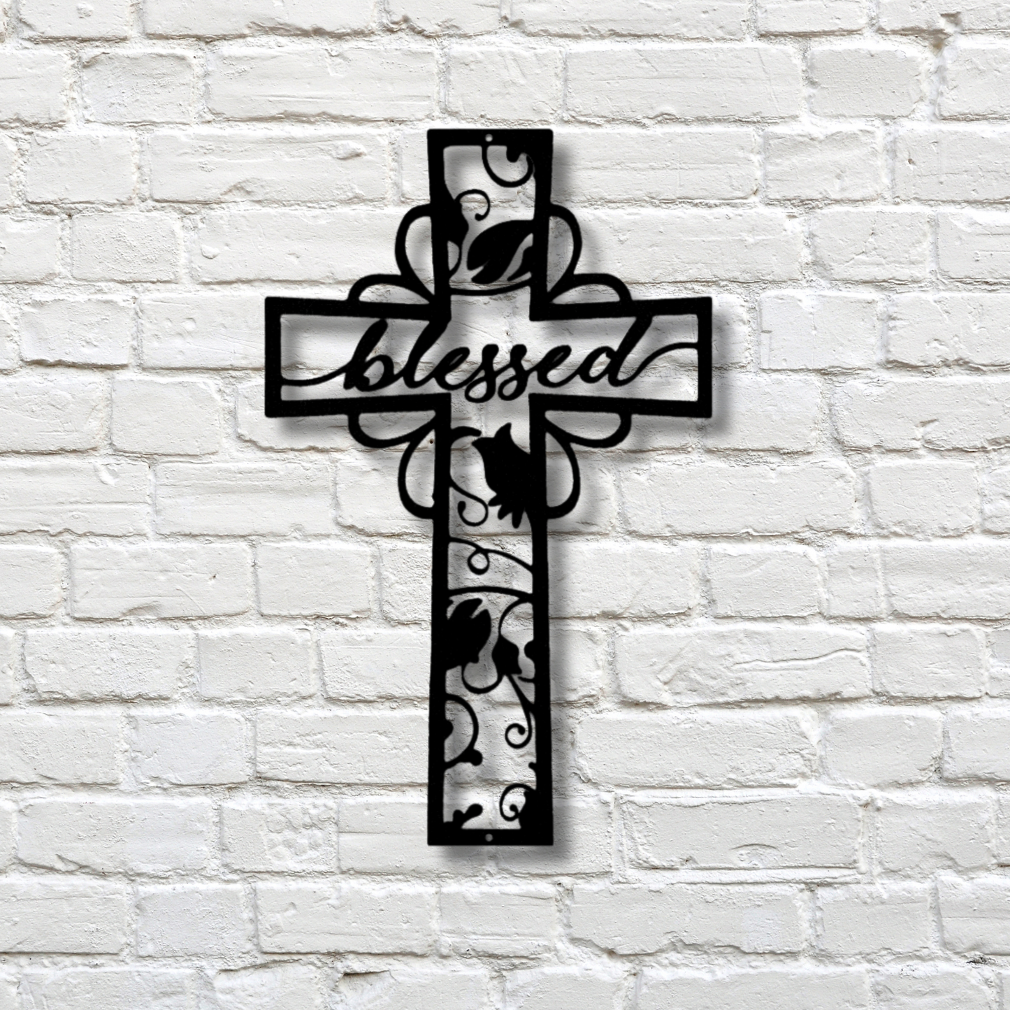 Blessed Cross - Metal Steel Sign