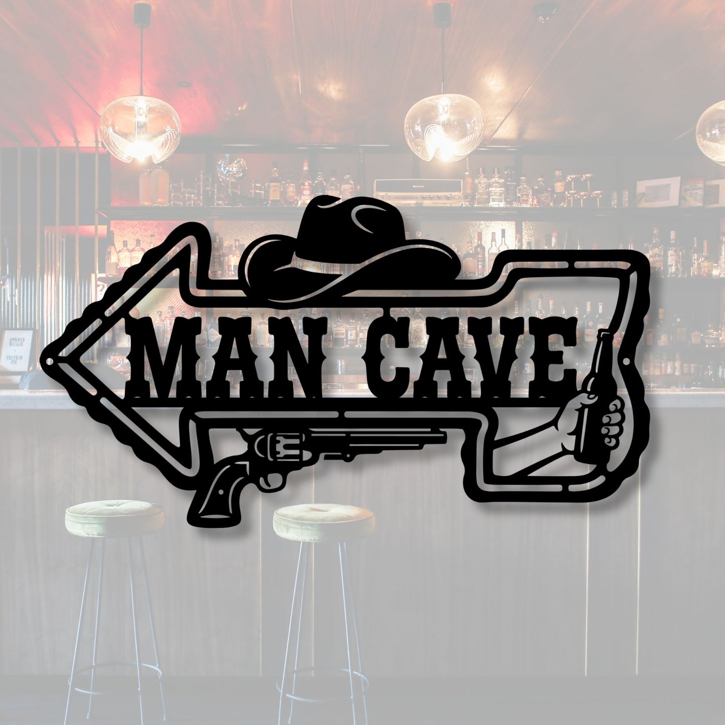 Outdoor Bar Metal Sign, Custom Backyard Patio Decor, Personalized Home Bar Sign, Tiki Bar Wall Art, Poolside Decor, Housewarming Gift