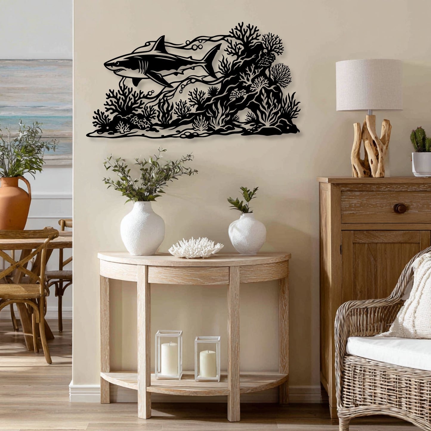 Coastal Ocean Wall Art, Beach Wall Decor, Nautical Art Print, Sea Wall Art, Ocean Artwork, Coastal Home Decor, Beach House Gift