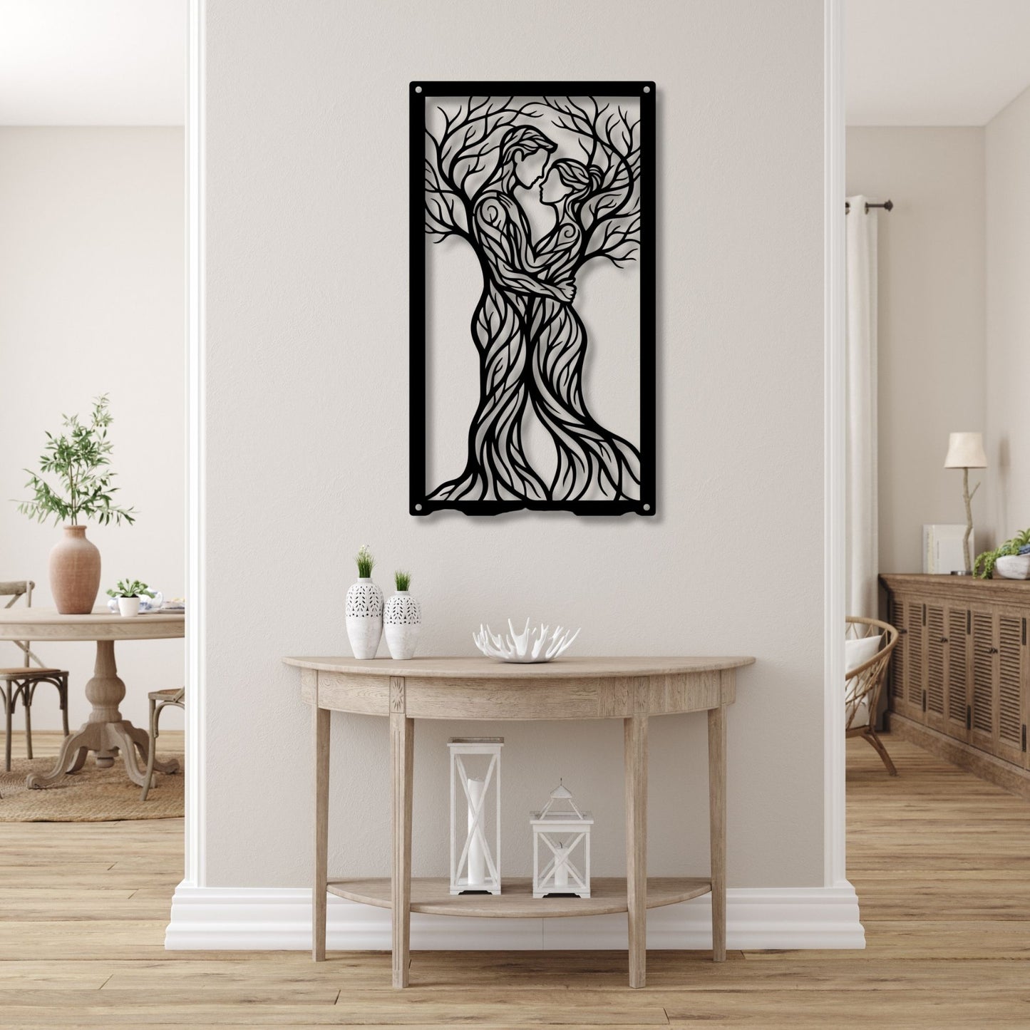 Couple Tree of Life Sign, Anniversary Gift, Wedding Gift, Marriage Wall Art, Love Decor, Couples Home Decor