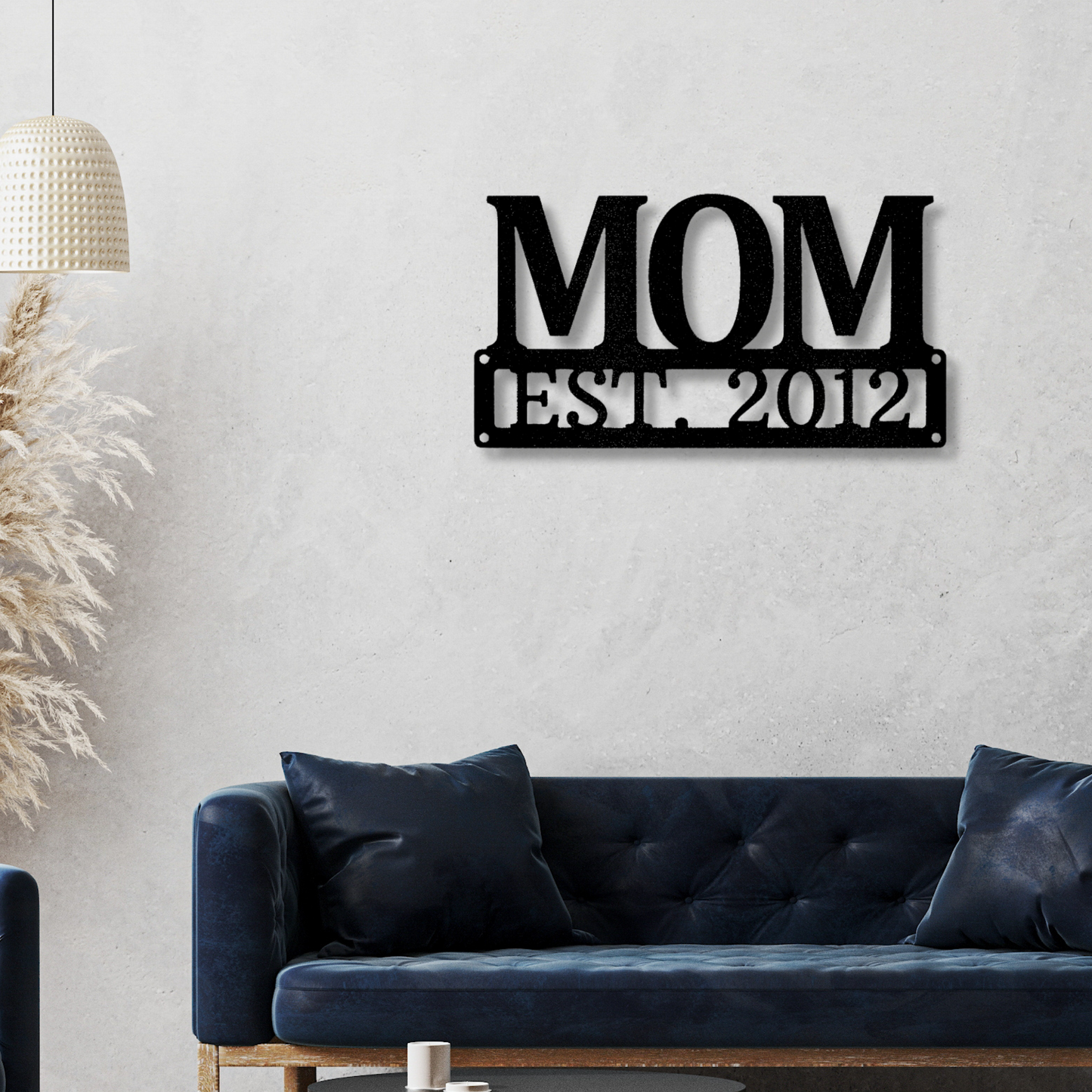 Custom Mother's Day Plaque Metal Sign, Personalized Mother's Day Gift For Amazing Mom, Home Wall Decor, Birthday Gift From Daughter, Daughter To Mother Gift.