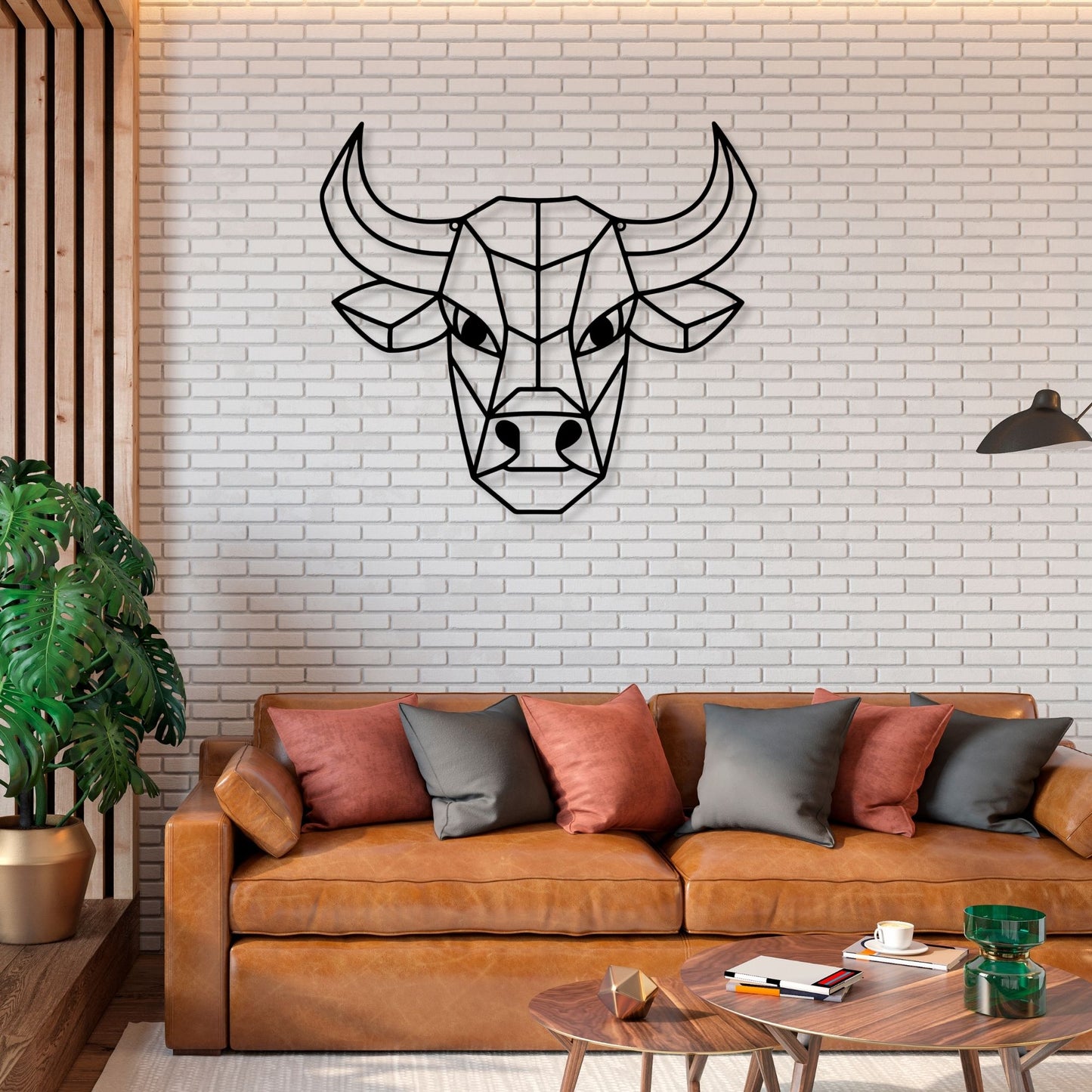 Bull Metal Wall Art, Bull Wall Decor, Farmhouse Metal Art, Western Wall Art, Rustic Home Decor, Ranch Decor, Animal Metal Sign