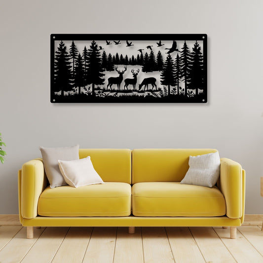 Elk wall art decor, elk print, wildlife wall art, rustic cabin decor, nature art, lodge decoration, animal art, hunting gift