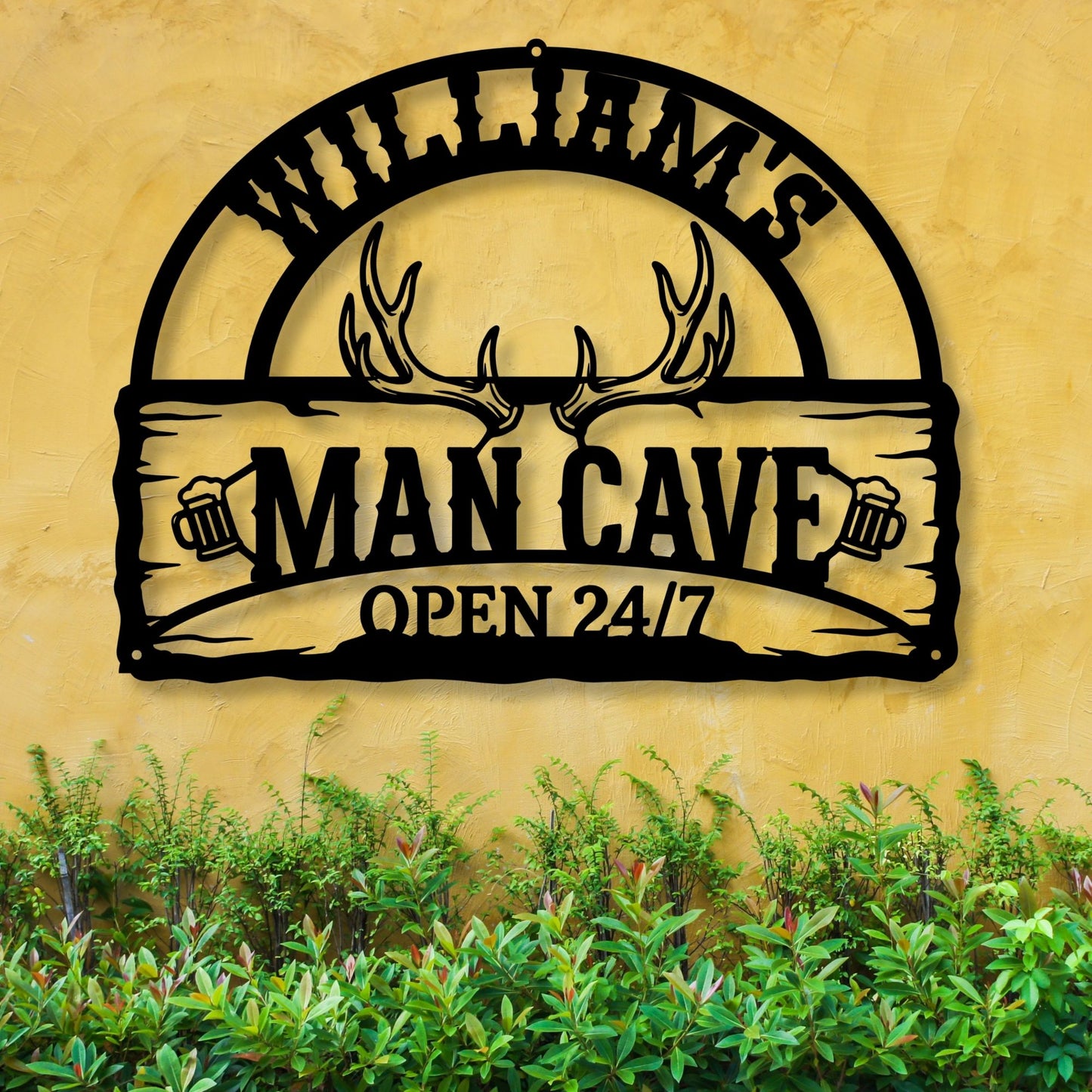 Custom Basement Bar Metal Sign, Personalized Man Cave Decor, Home Tavern Sign, Pub Wall Art, Speakeasy Decor, Gift for Him, Beer Sign