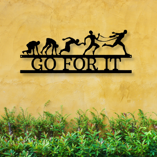 Athlete Runner Metal Sign, Athelete Gift, Cross Country Runner Gift, Gift for Son or Daughter, Bedroom Decor,