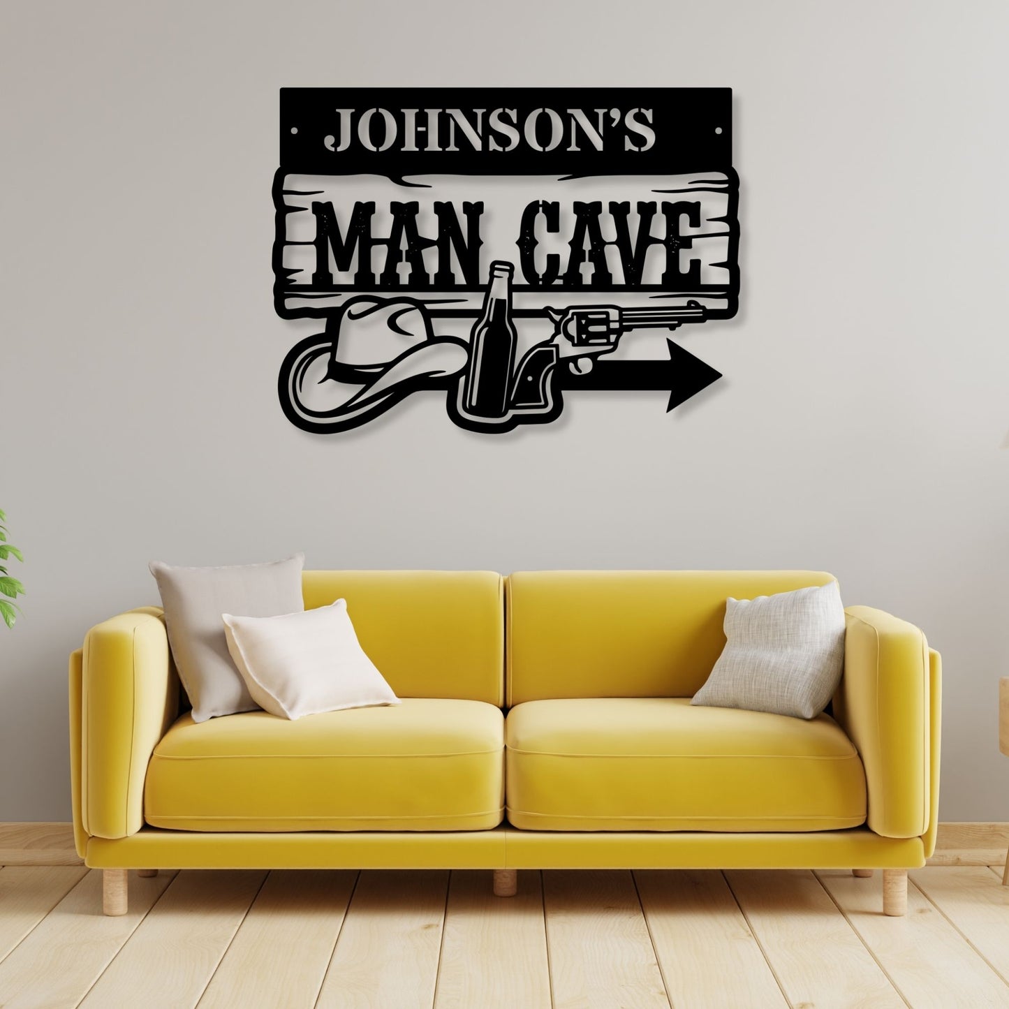 Personalized Bar Metal Sign, Custom Man Cave Name Sign, Home Tavern Decor, Metal Beer Sign, Outdoor Patio Bar Sign, Groomsmen Gift, Pub