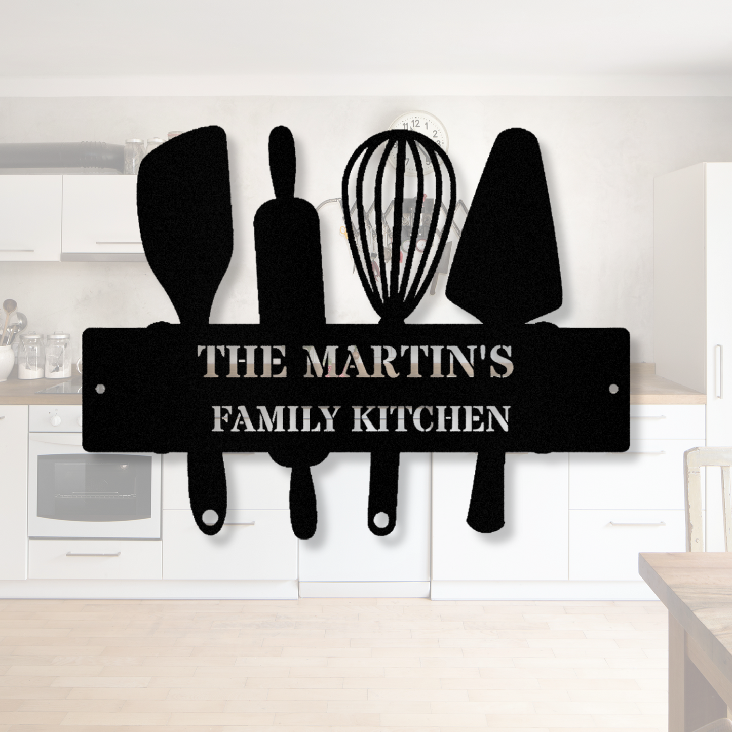 Personalized Kitchen Metal Sign, Custom Name Kitchen Sign, Kitchen Signs Decor,  Nana's Kitchen, Mother's Day Gift, Kitchen Wall Sign