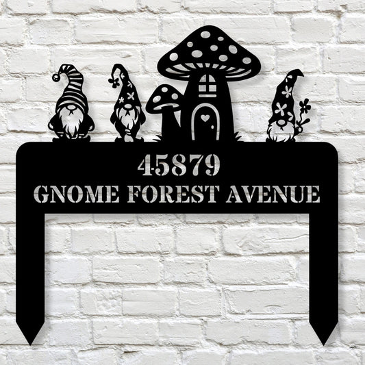 Personalized Yard Address Sign, Custom House Number Sign, Home Address Plaque, Outdoor Street Sign
