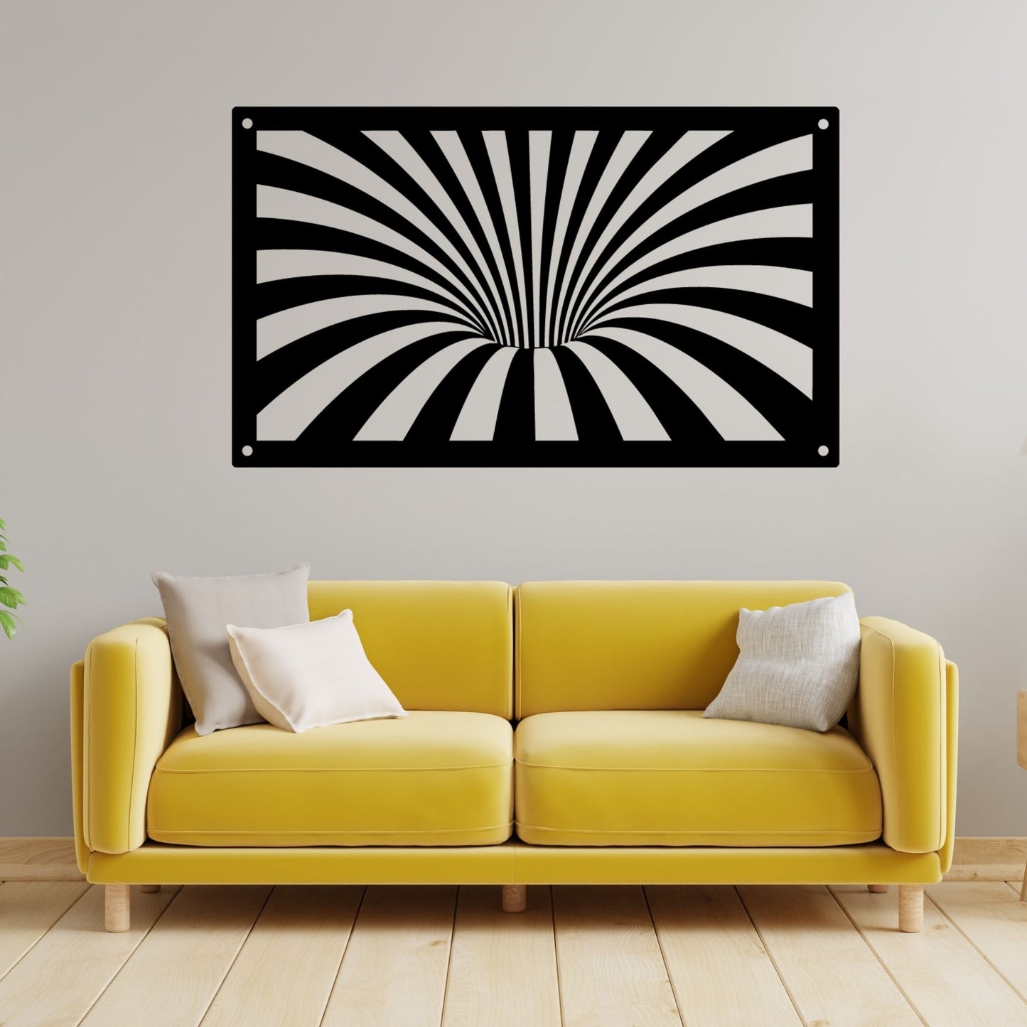 Abstract Metal Wall Art Sign, Modern Metal Wall Decor, Contemporary Metal Art, Geometric Wall Sculpture, Home Office Art Decor