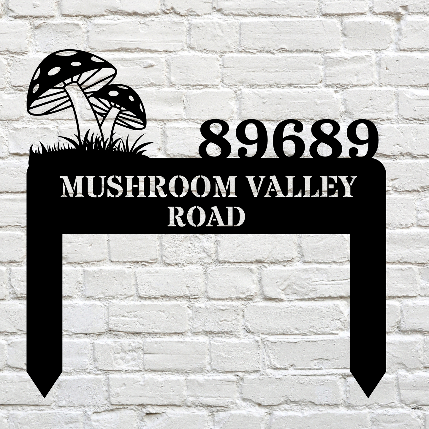 Custom Home Number Address Sign for Lawn, Outdoor Decor, Garden Gifts, Housewarming and Hunter gifts
