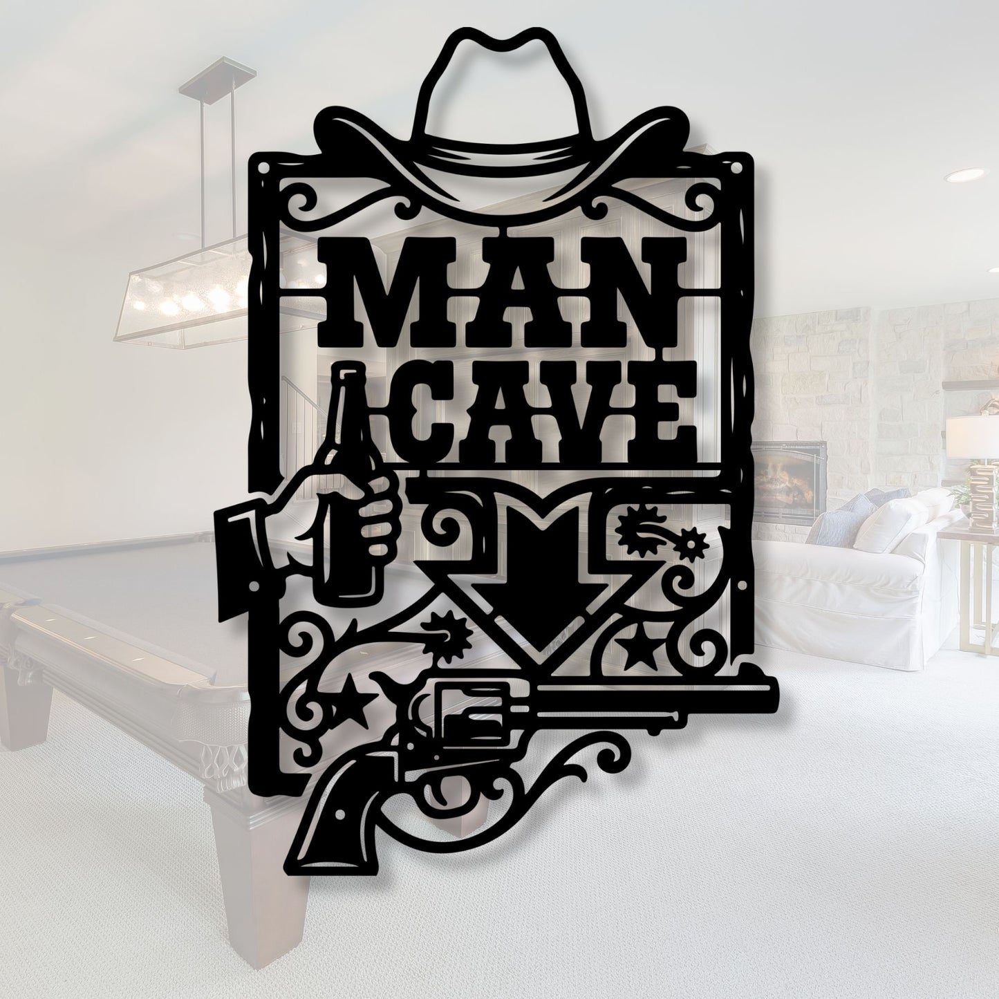Home Tavern Sign, Bar Metal Sign, Custom Man Cave Decor, Pub Wall Art, Gift for Him, Husband Birthday Gift, Beer Metal Art