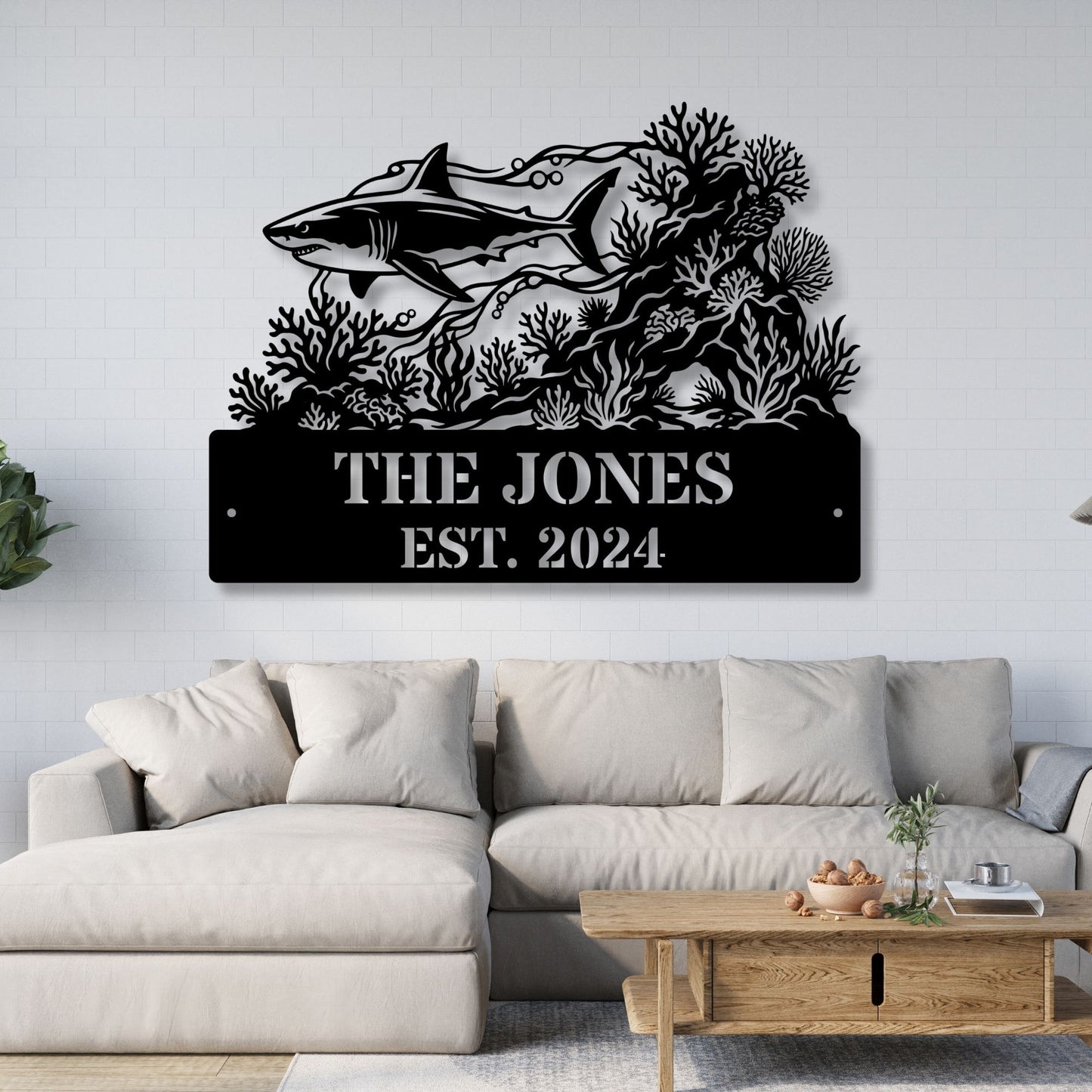 Custom Beach House Metal Sign, Personalized Coastal Decor, Beach House Wall Art, Nautical Metal Sign, Ocean Home Decor, Seaside Gift