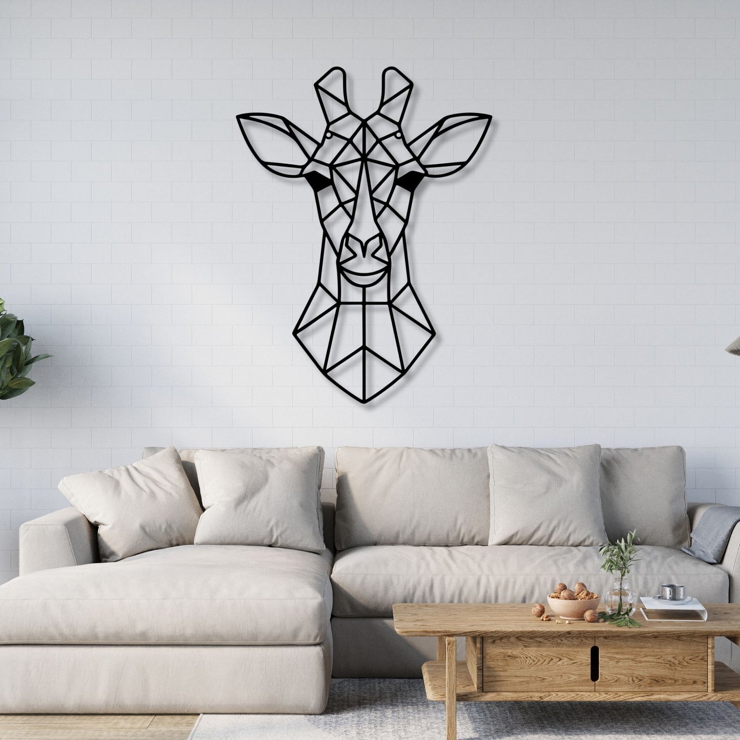 Giraffe Metal Wall Art, Giraffe Wall Decor, Safari Wall Art, Animal Metal Art, Wildlife Decor, African Wall Art, Giraffe Gift