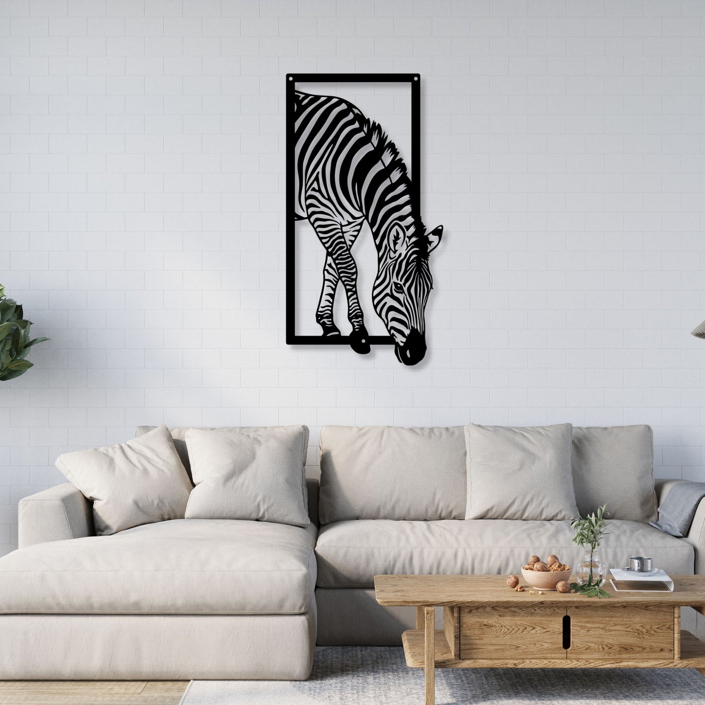 Zebra Wall Metal Art, Zebra Metal Wall Decor, Safari Animal Art, Wildlife Home Decor, African Zebra Wall Art, Metal Art Gift for Home