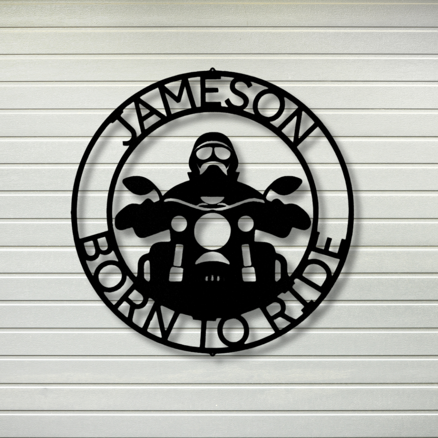 Motorcycle 5 Metal Sign