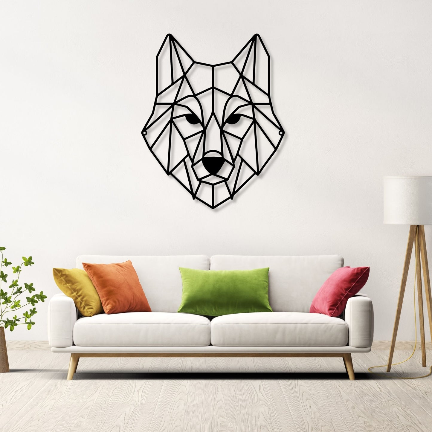 Wolf metal wall art, wolf wall decor, metal wolf art, animal wall art, wildlife home decor, rustic cabin decor, nature wall hanging