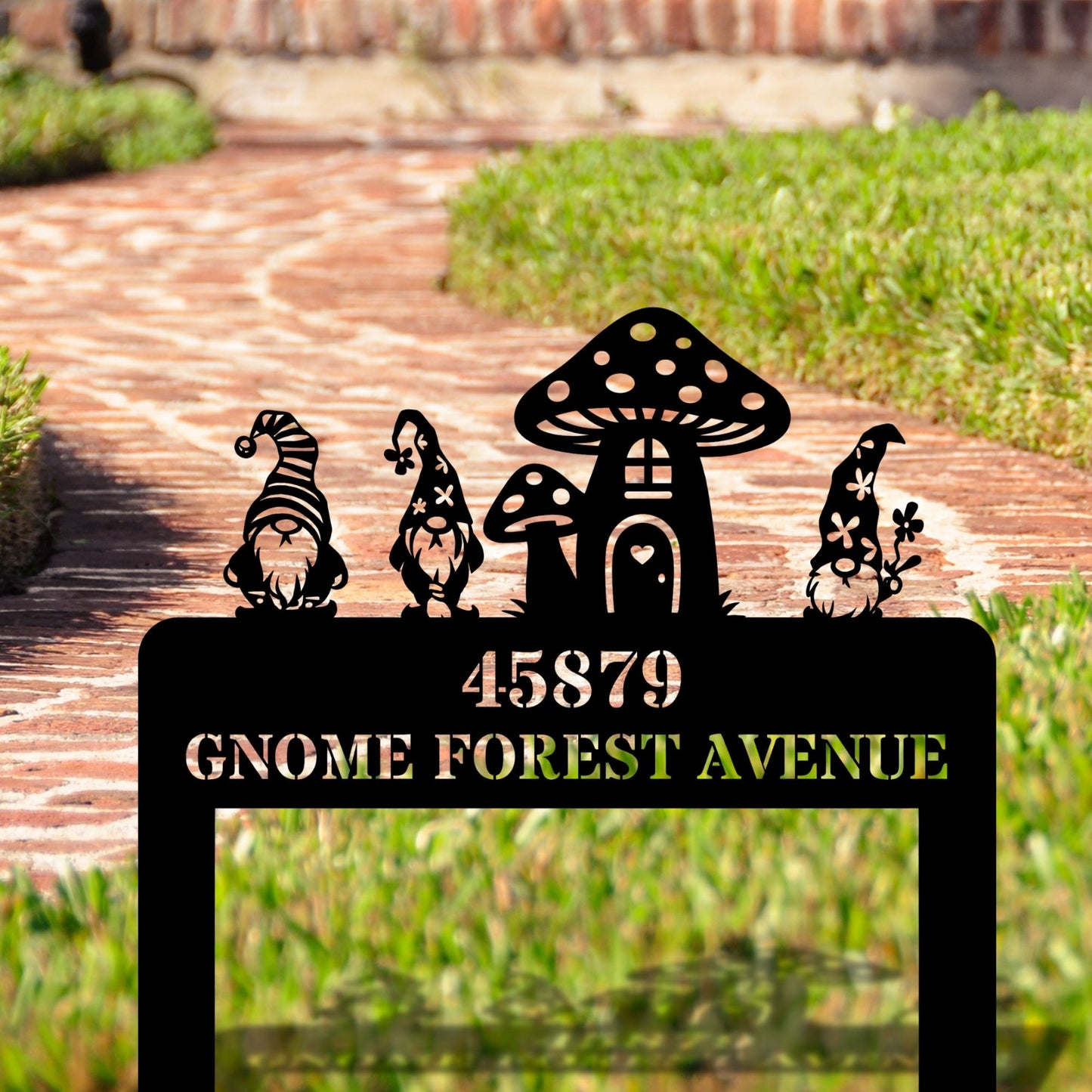 Personalized Yard Address Sign, Custom House Number Sign, Home Address Plaque, Outdoor Street Sign