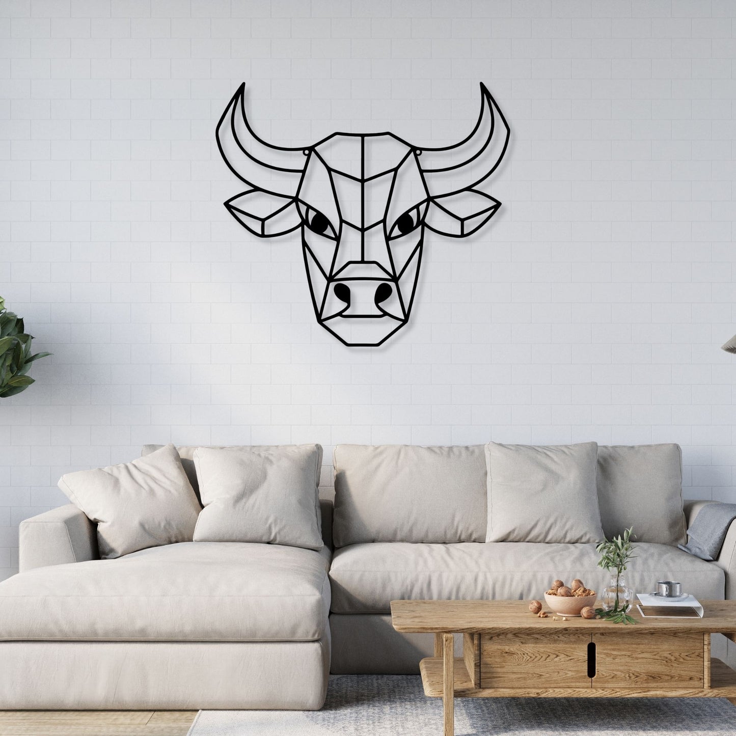 Bull Metal Wall Art, Bull Wall Decor, Farmhouse Metal Art, Western Wall Art, Rustic Home Decor, Ranch Decor, Animal Metal Sign