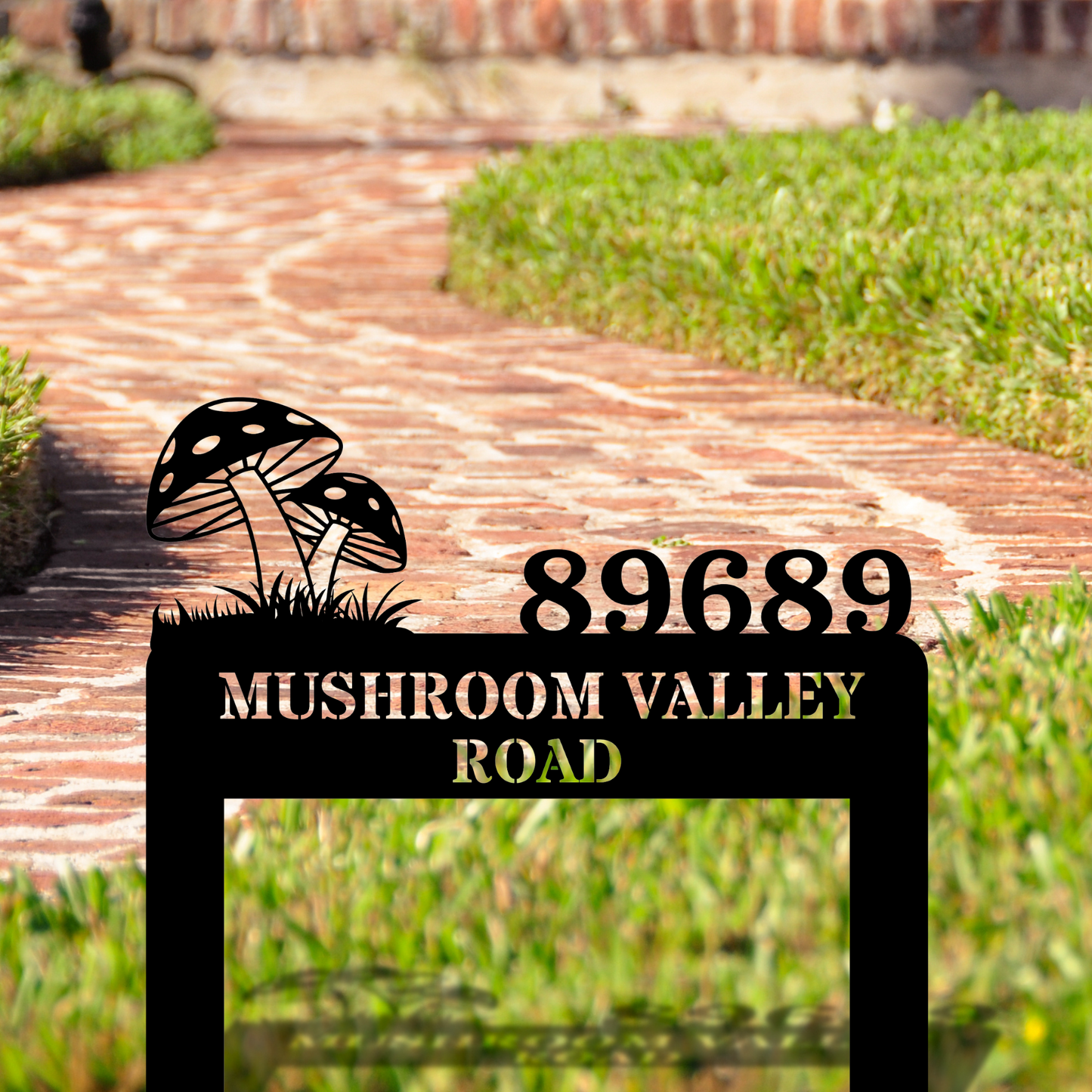 Custom Home Number Address Sign for Lawn, Outdoor Decor, Garden Gifts, Housewarming and Hunter gifts