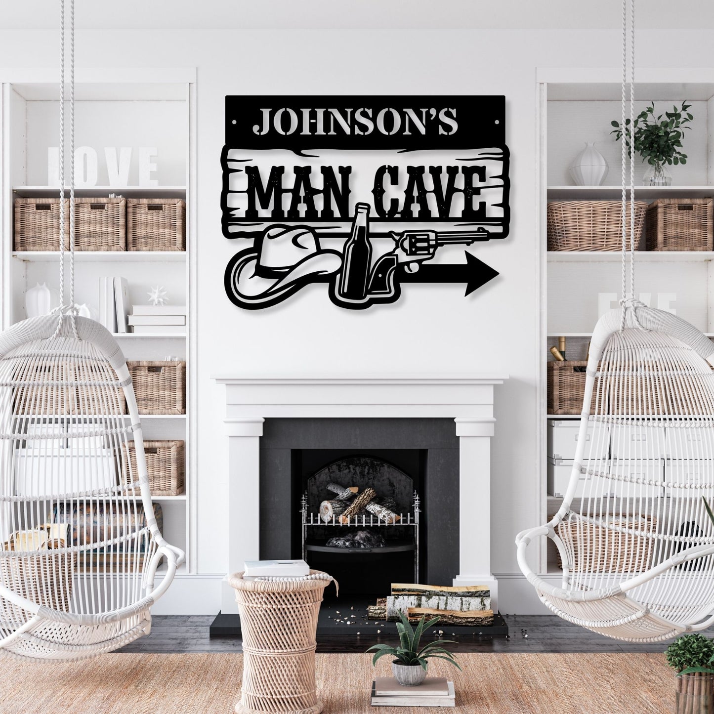 Personalized Bar Metal Sign, Custom Man Cave Name Sign, Home Tavern Decor, Metal Beer Sign, Outdoor Patio Bar Sign, Groomsmen Gift, Pub