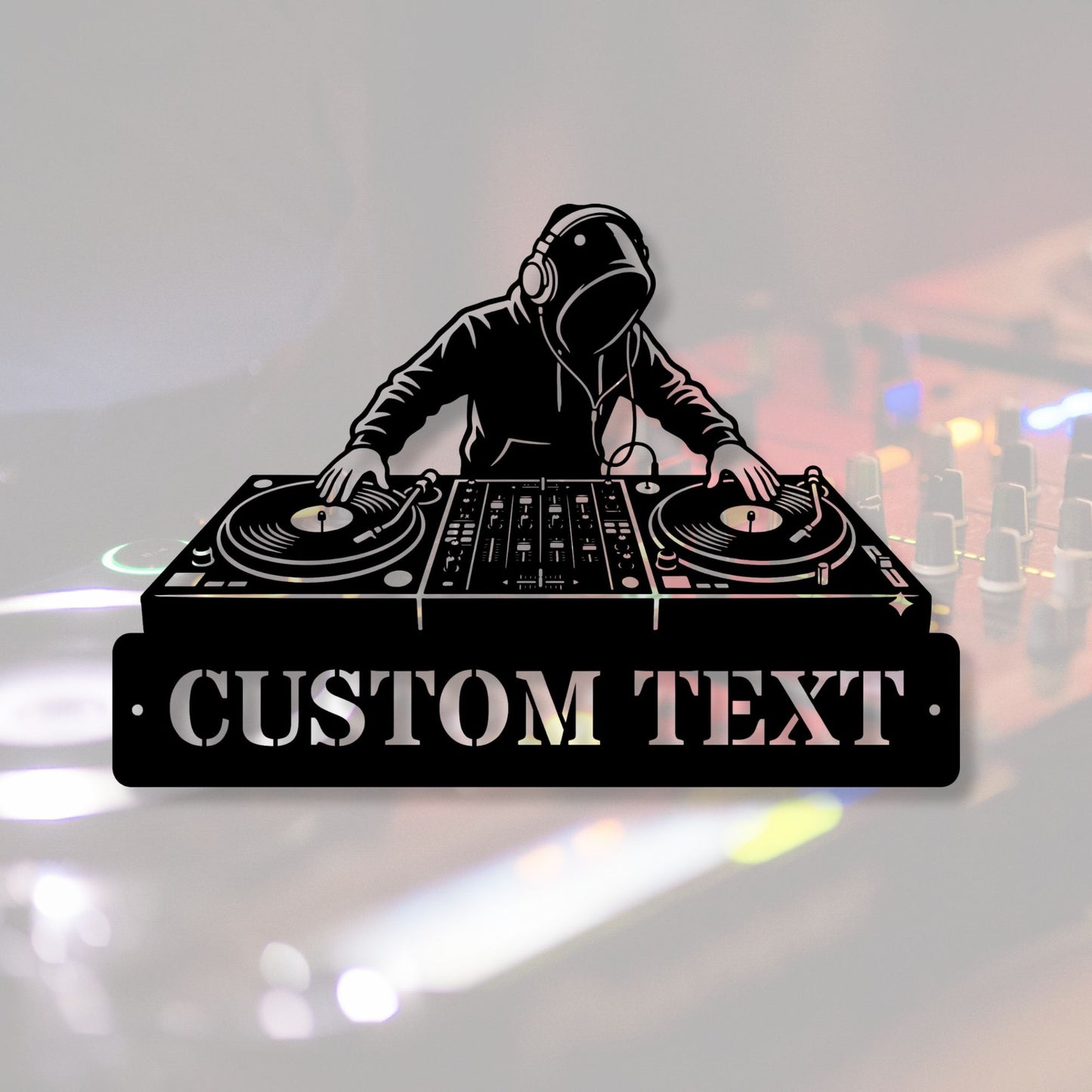 Custom Radio DJ Metal Art, Radio Host Gift, Broadcaster Wall Decor, Music Lover Art, DJ Gift, Personalized Metal Sign, Radio Station Art