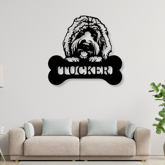 Pick Your Pup Monogram - Steel Sign
