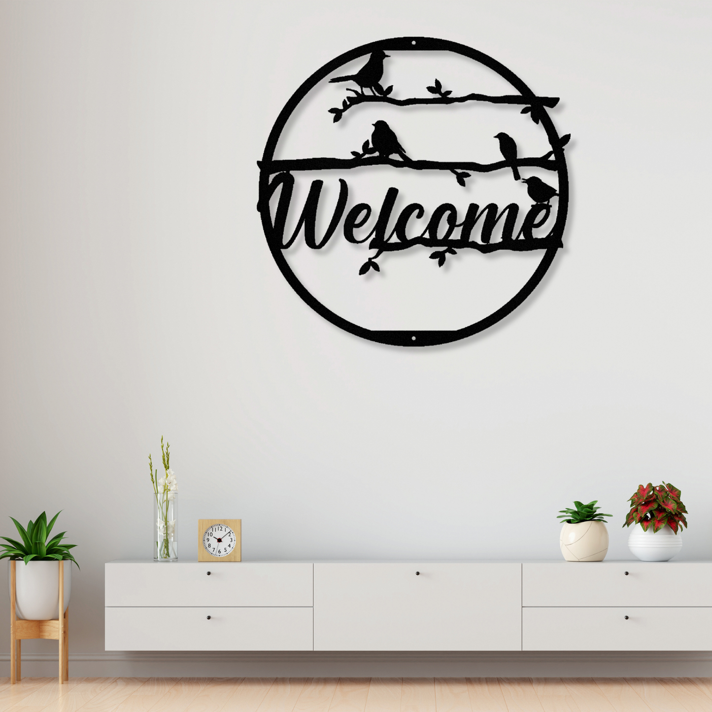 Customized Welcome Sign, Bird lover Gift, Doorway Metal Sign, Patio Entryway Welcome Metal Sign, Housewarming Gift, Newly Weds Gift