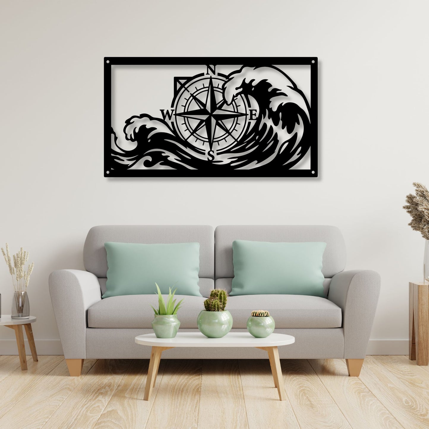 Compass Wall Art, Nautical Wall Decor, Travel Wall Art, Adventure Decor, Compass Print, Navigation Art, Coastal Home Decor, Explorer Gift