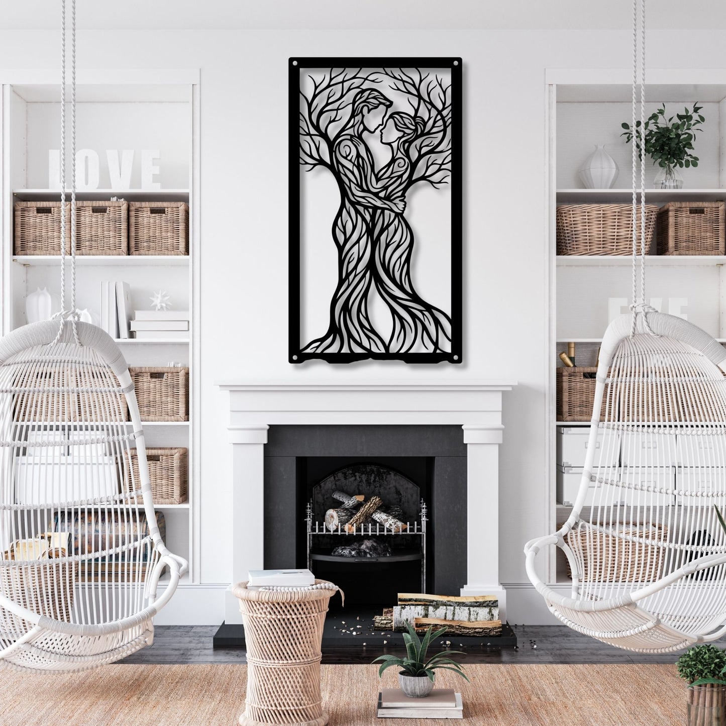 Couple Tree of Life Sign, Anniversary Gift, Wedding Gift, Marriage Wall Art, Love Decor, Couples Home Decor