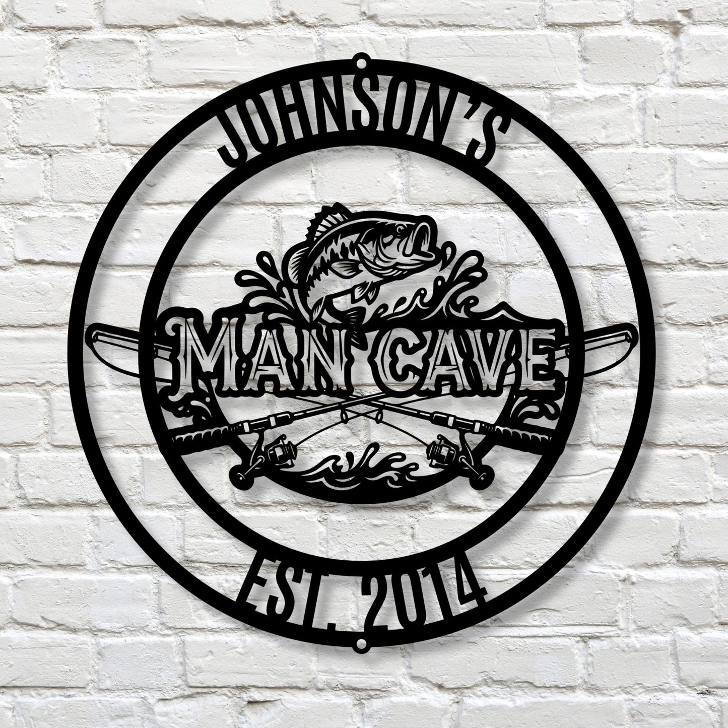 Custom Basement Bar Sign, Man Cave Bar Sign, Personalized Metal Name Sign, Speakeasy Wall Decor, Housewarming Gift for Men, Metal Art