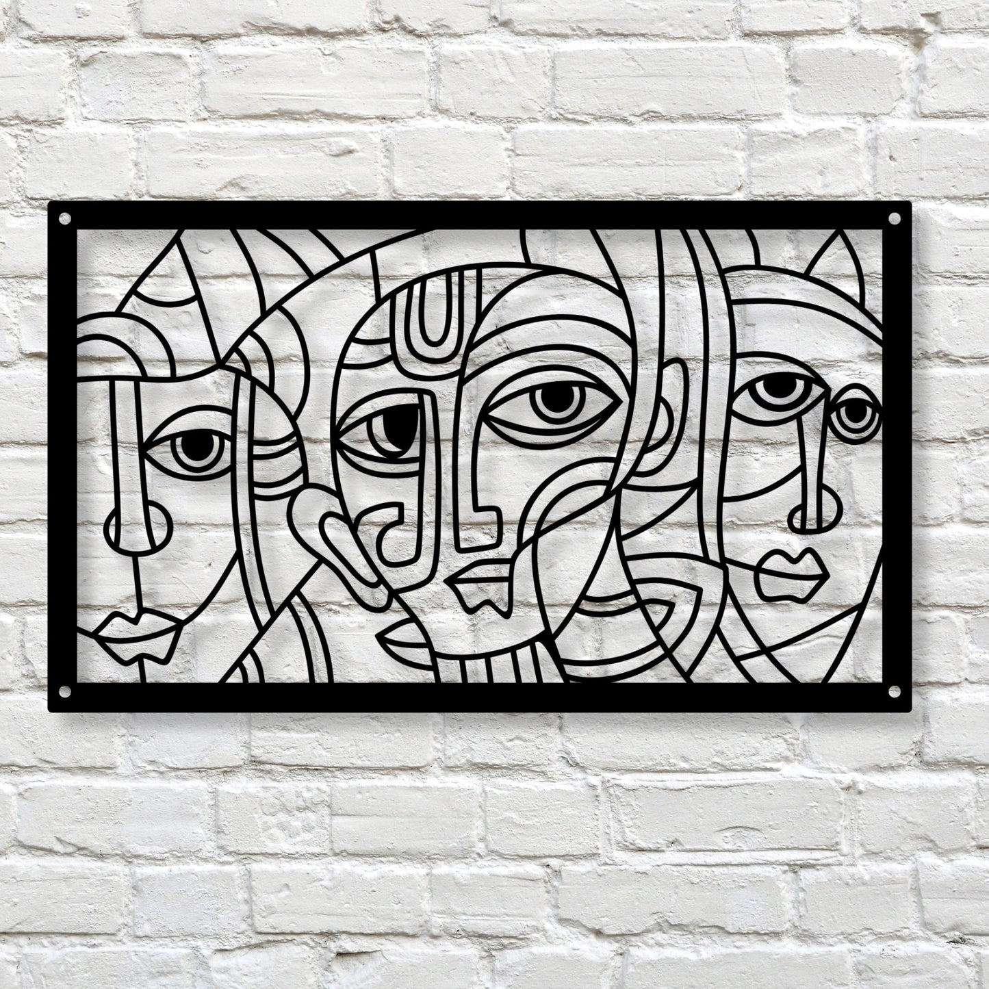 Abstract Picasso Face Wall Art, Picasso Print, Modern Line Art, Minimalist Face Art, Cubist Wall Decor, Contemporary Art Print