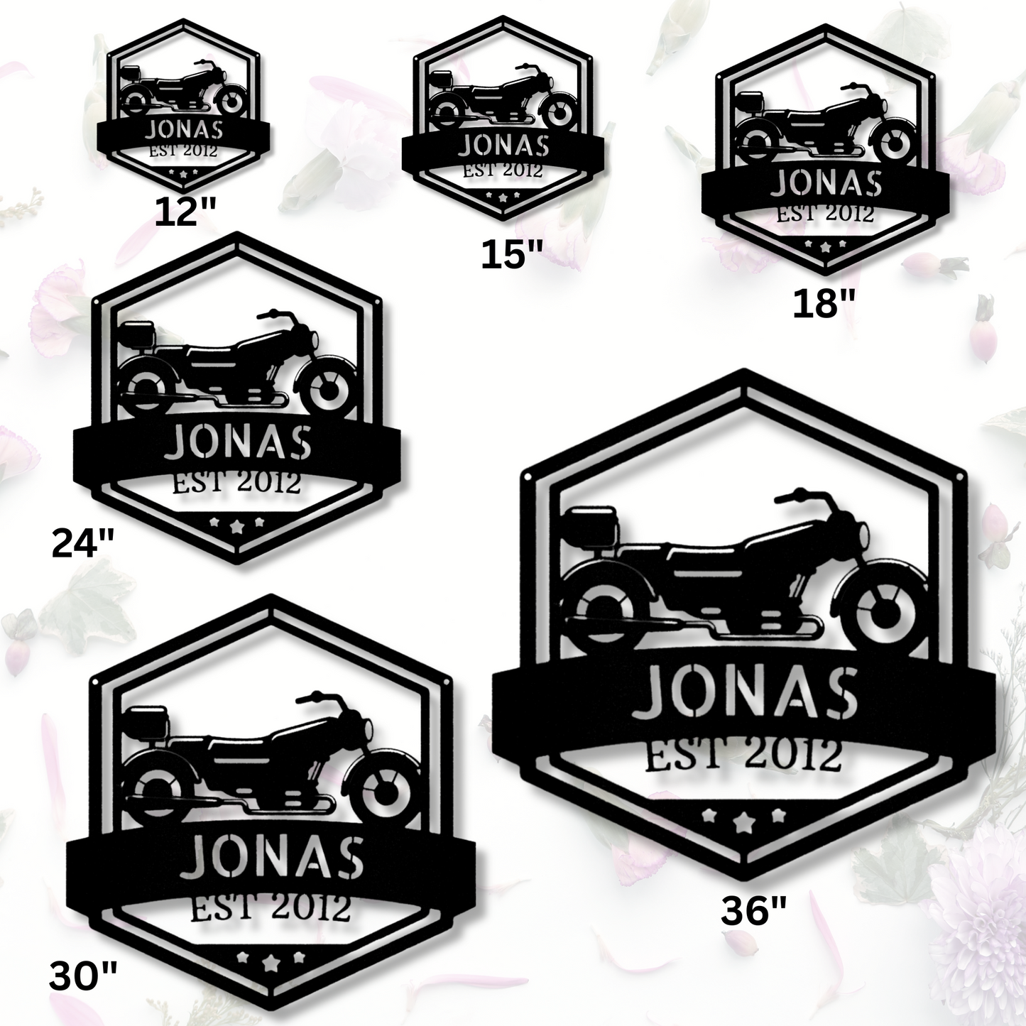 King Of The Road Monogram, Metal Steel Sign, Outdoor Decor, Road Trip Decor, Personalized Sign Gift, Home Wall Art for Car Enthusiast