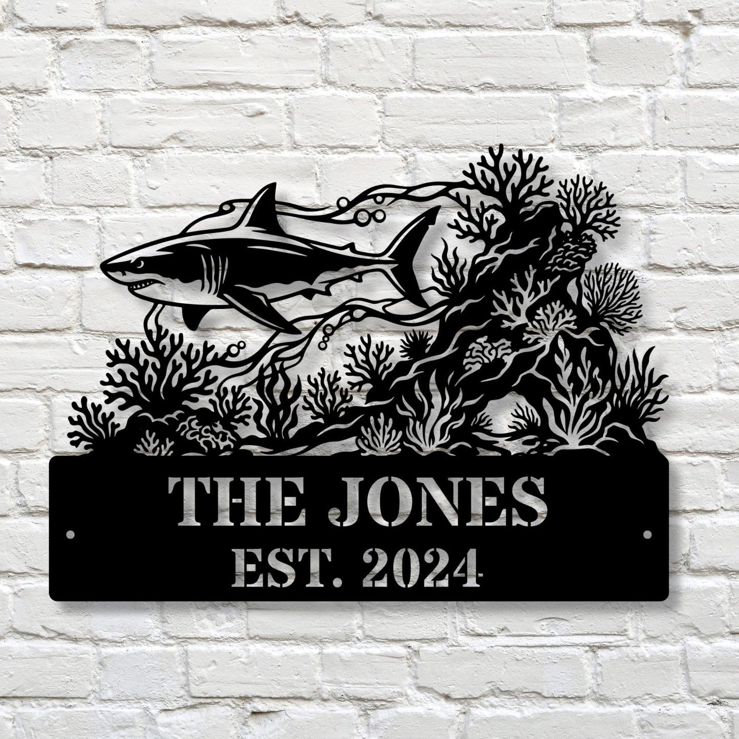 Custom Beach House Metal Sign, Personalized Coastal Decor, Beach House Wall Art, Nautical Metal Sign, Ocean Home Decor, Seaside Gift